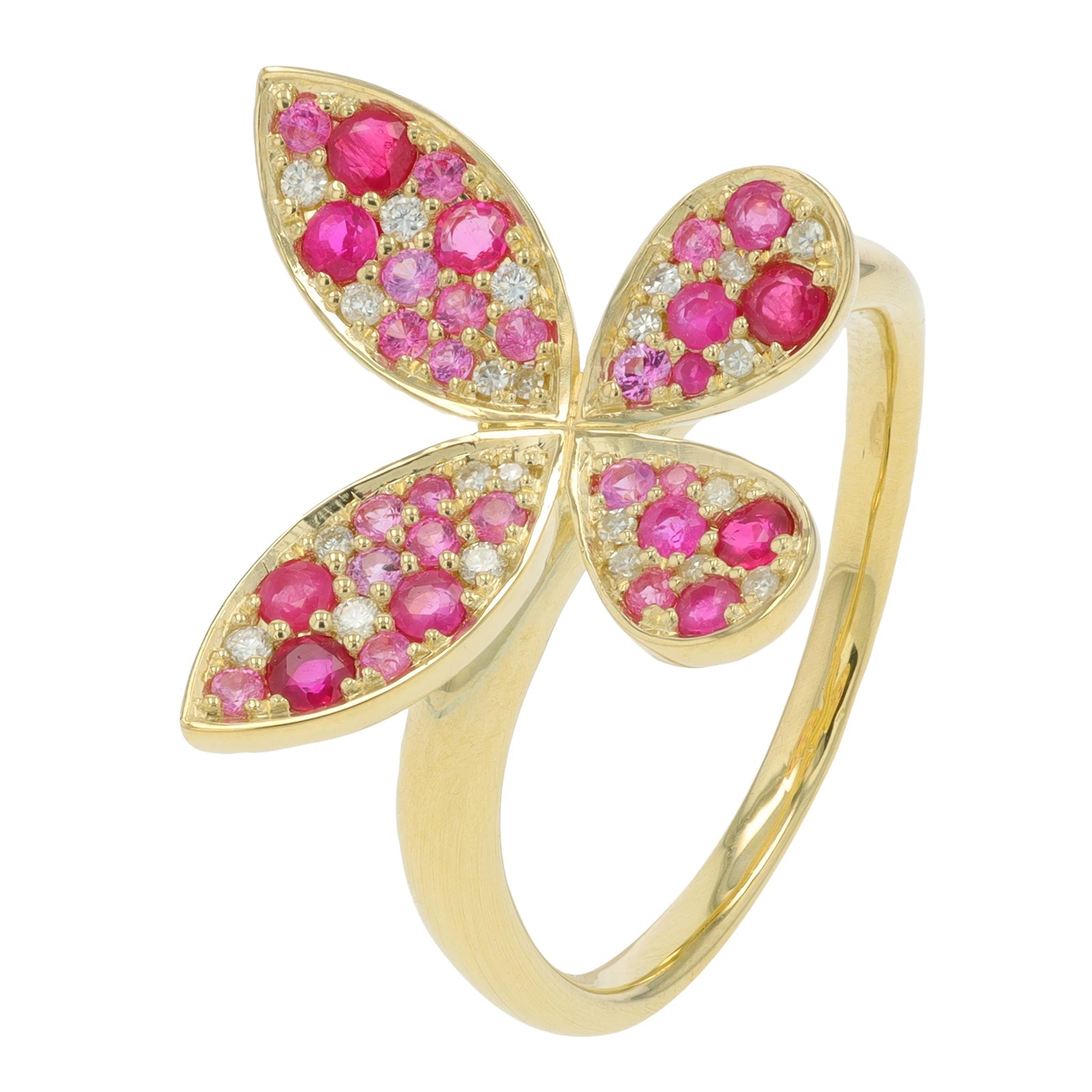 14K Gemstone Butterfly Ring<p><strong>More Colors Available</p></strong>