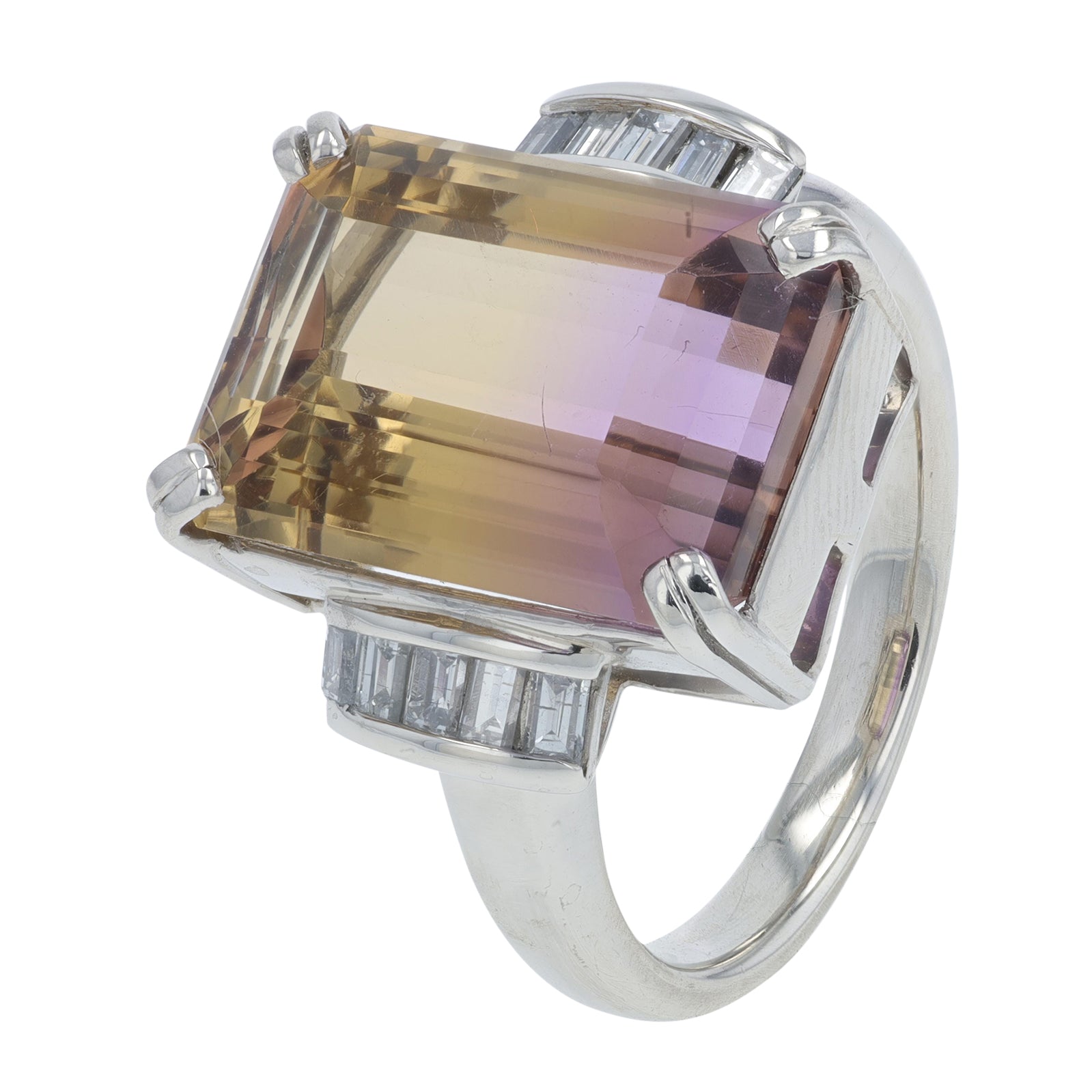 PT900 11.69 CT Ametrine Ring