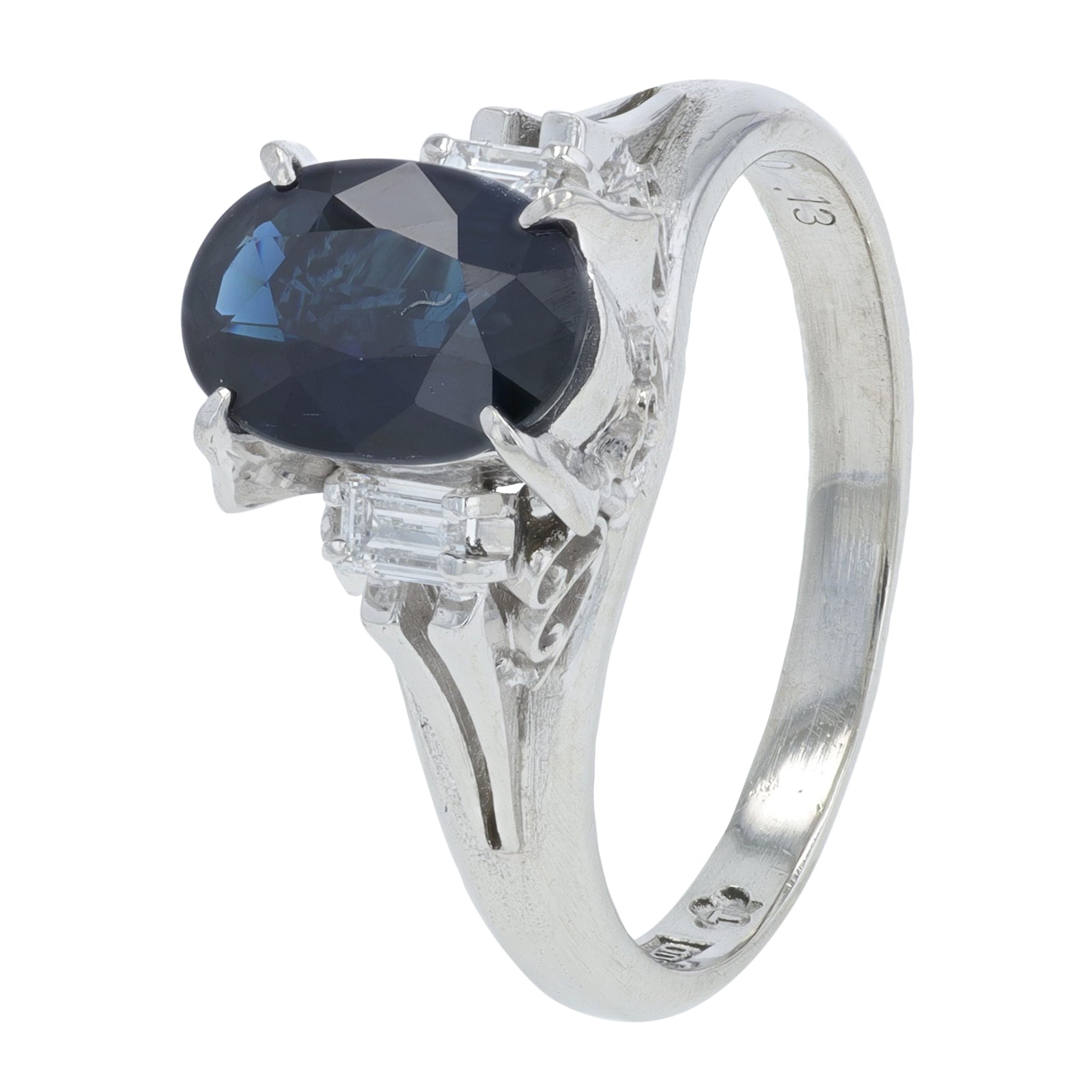 PT900 1.50 CTW Sapphire Ring