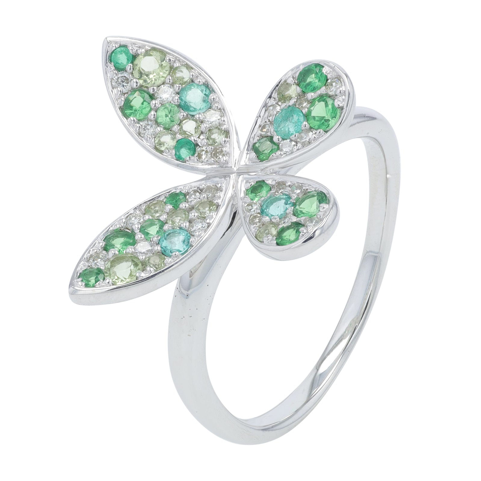 14K Gemstone Butterfly Ring<p><strong>More Colors Available</p></strong>