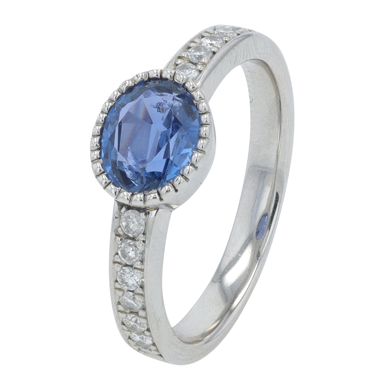PT900 1.05 CTW Sapphire Ring