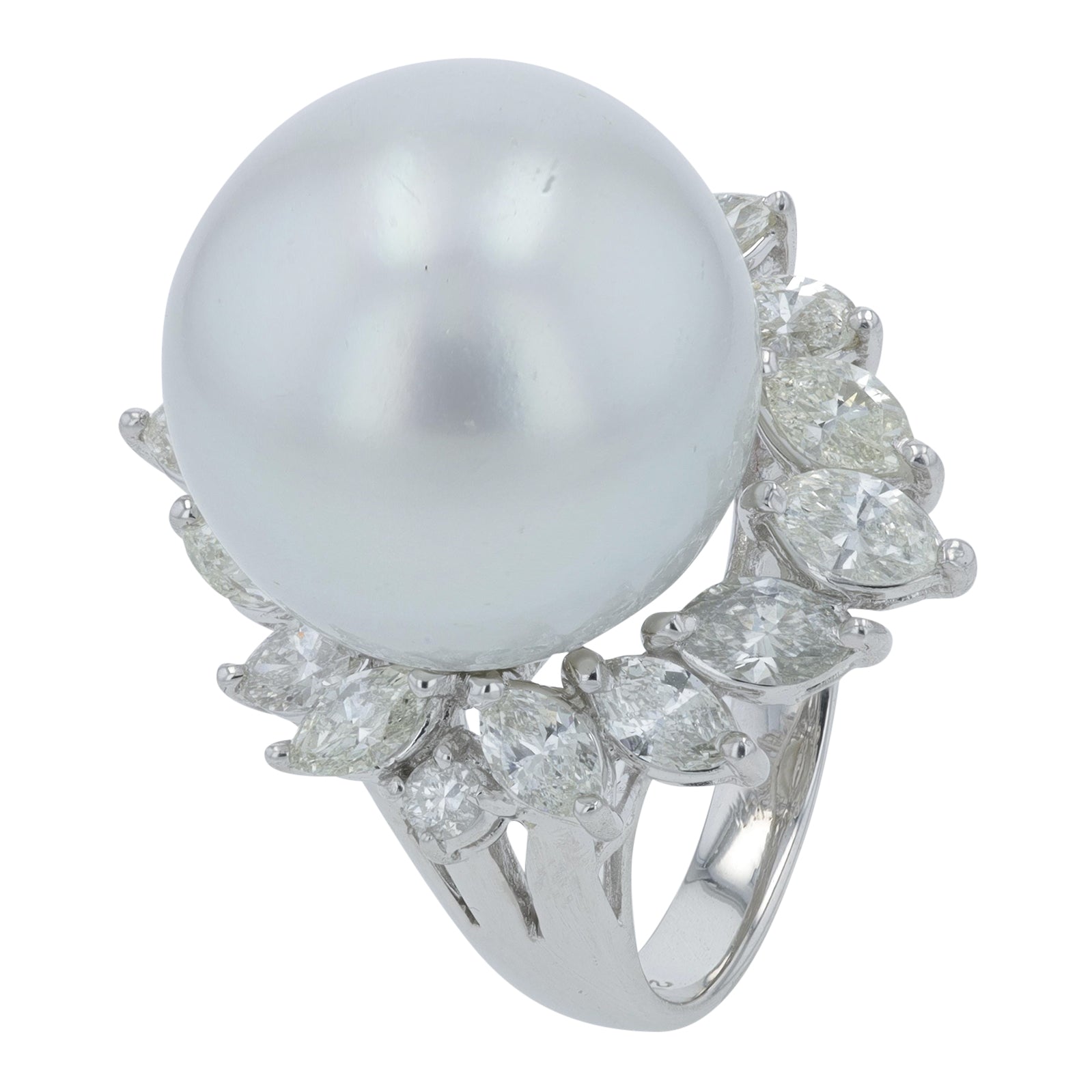 PT900 Pearl Ring
