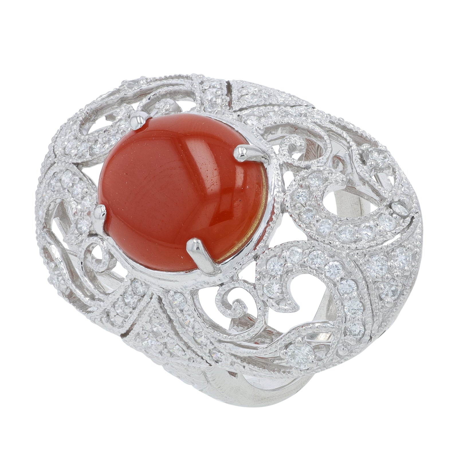 PT900 Coral Ring