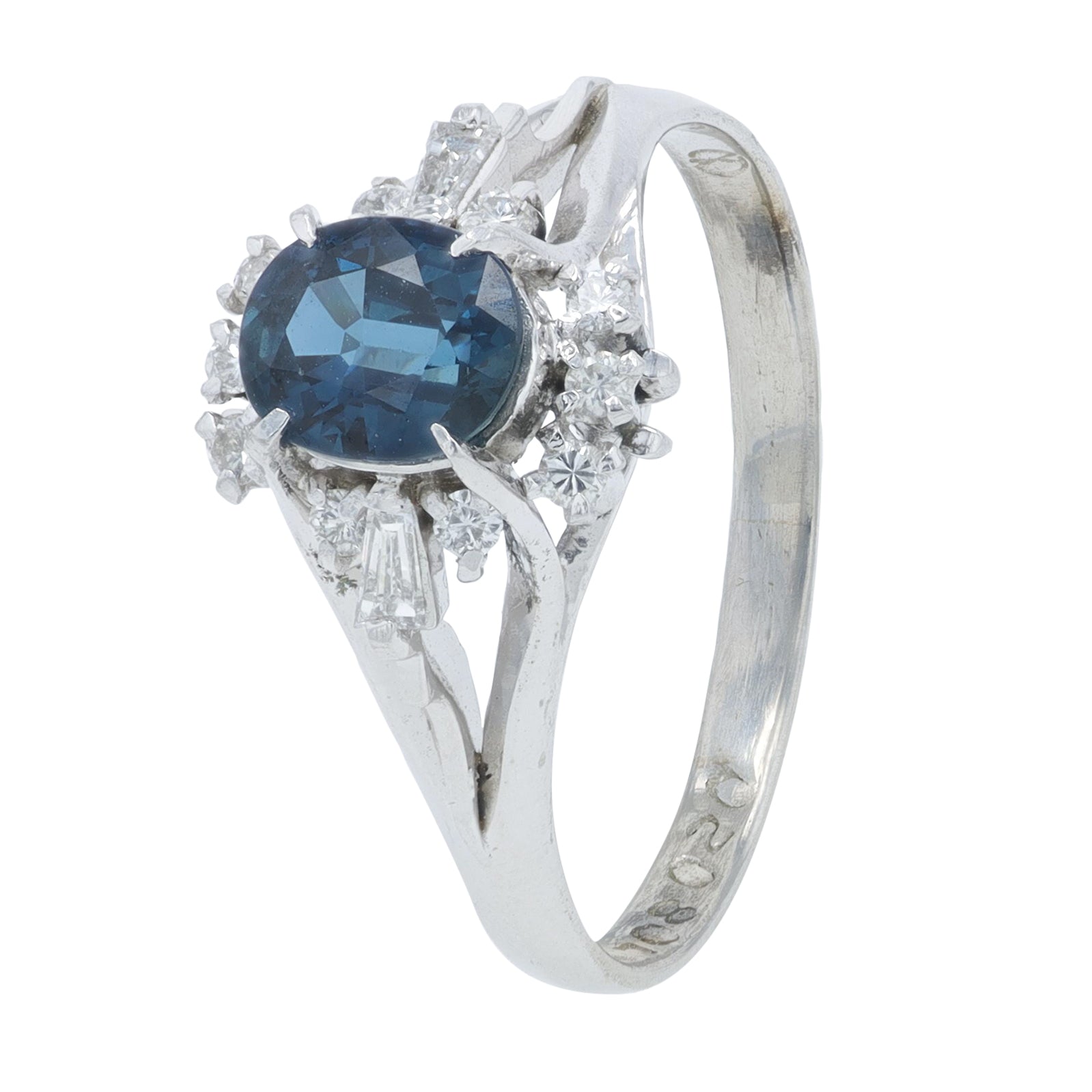 PT900 1.08 CTW Sapphire Ring