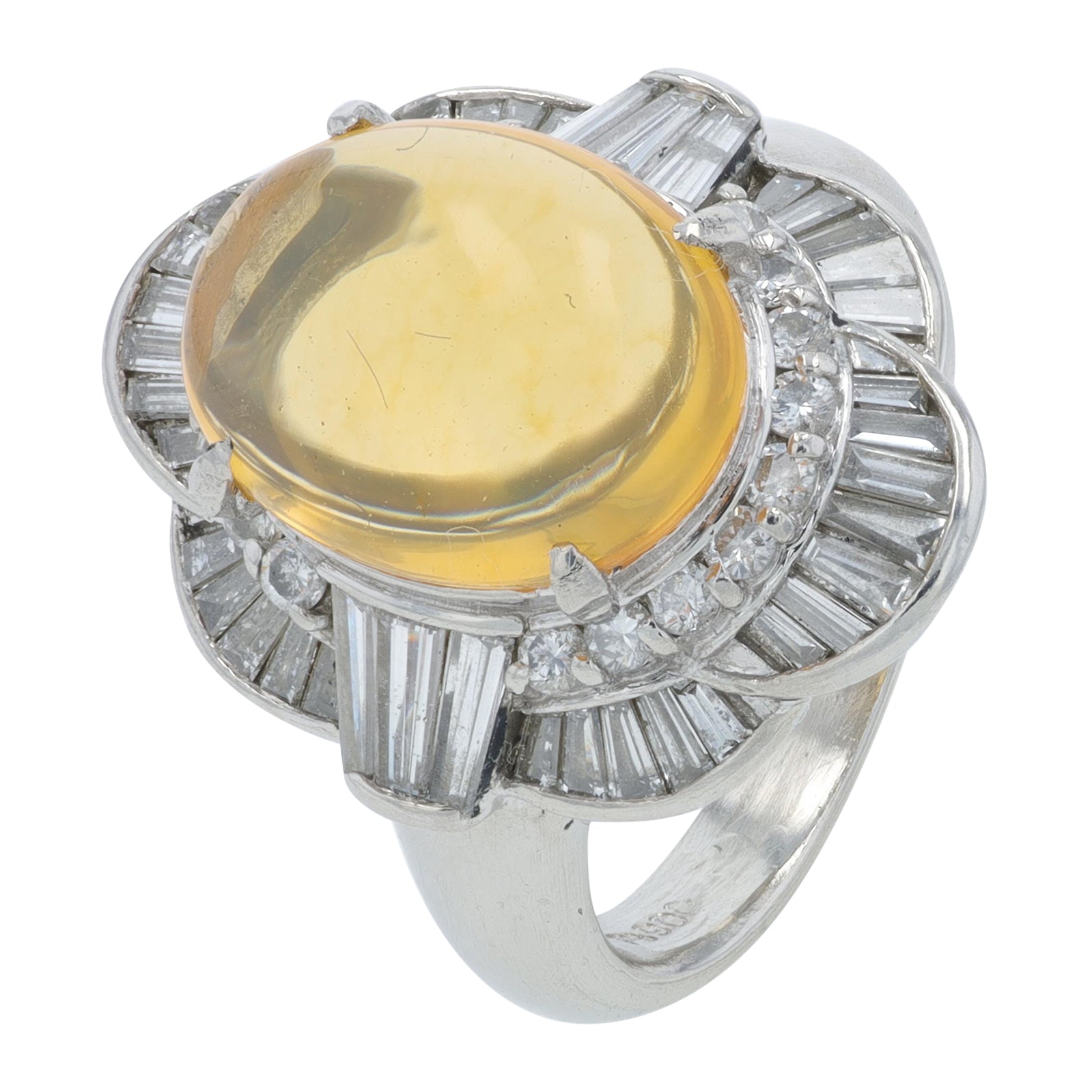 PT900 3.458 CT Fire Opal Ring