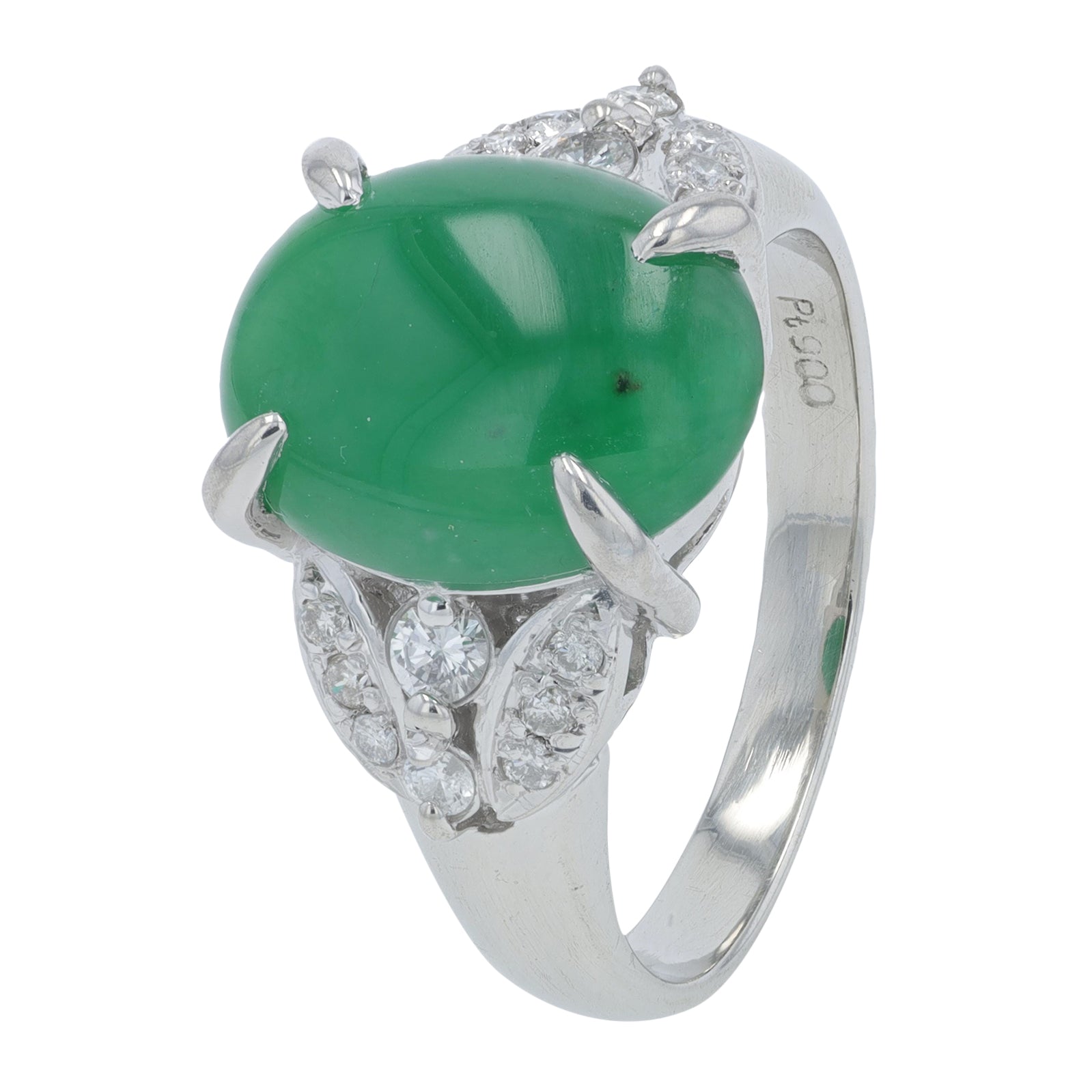PT900 4.85 CT Jade Ring