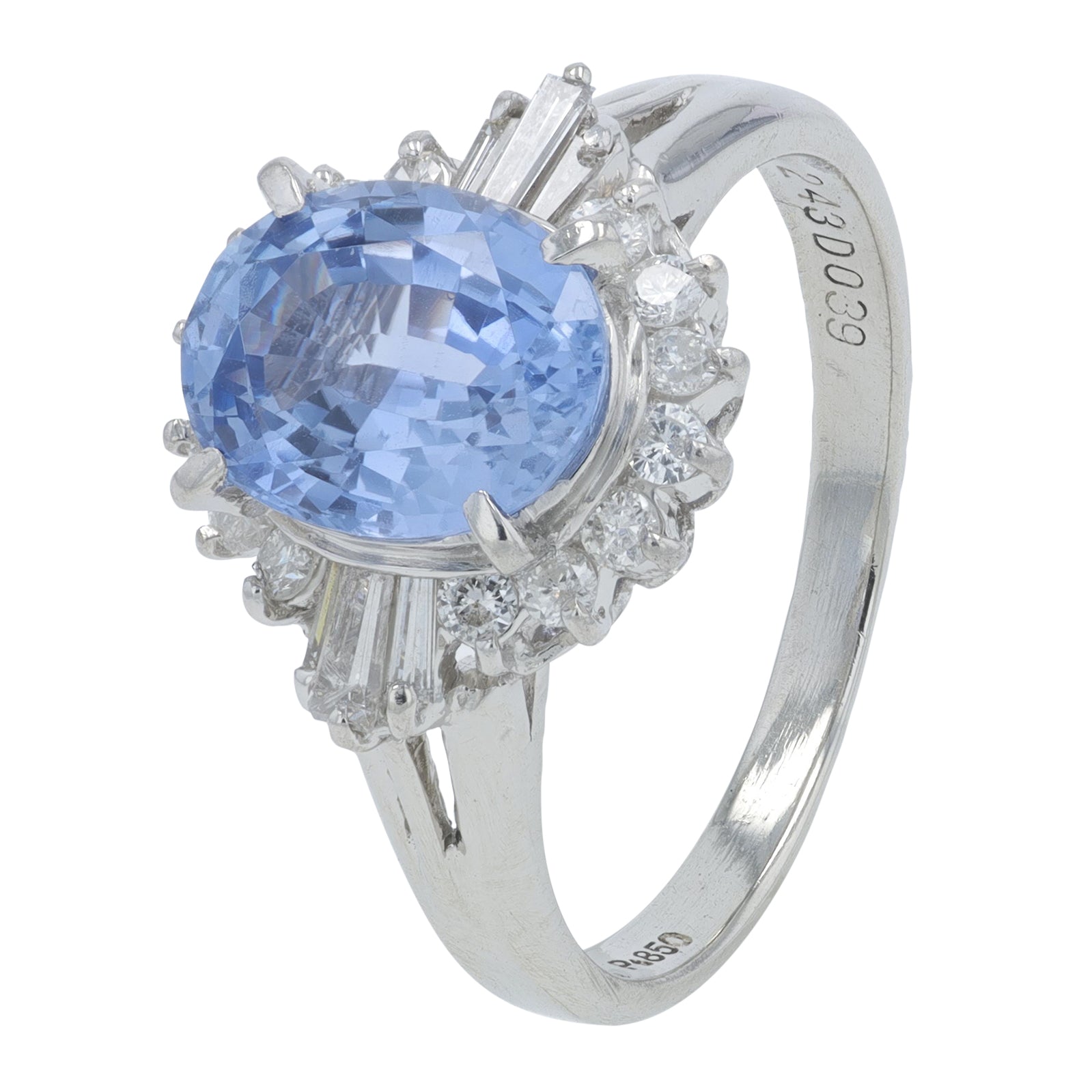 PT900 2.43 CTW Sapphire Ring
