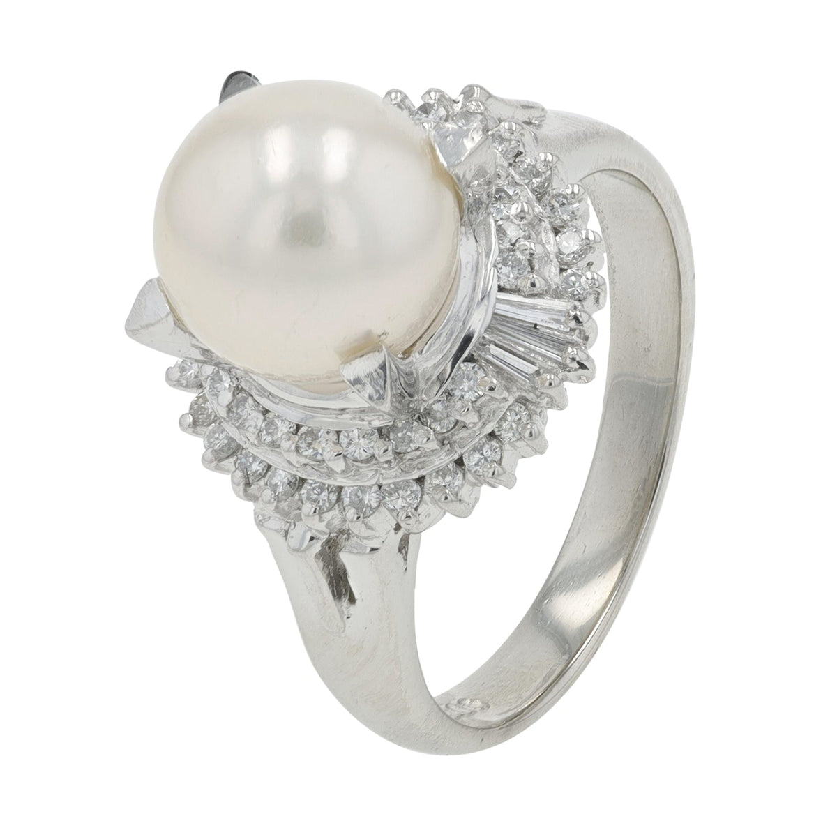 PT900 Pearl Ring