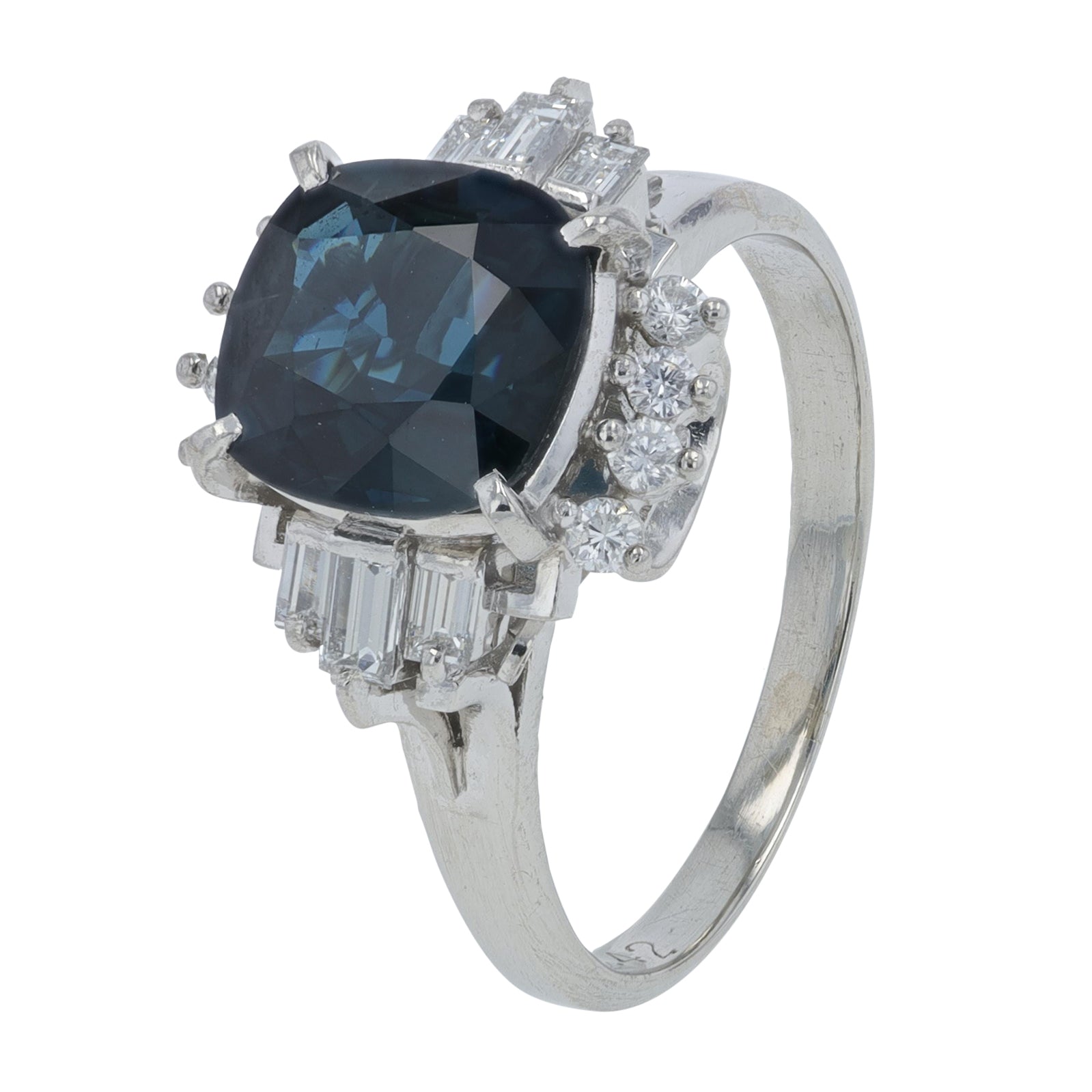 PT900 2.71 CTW Sapphire Ring