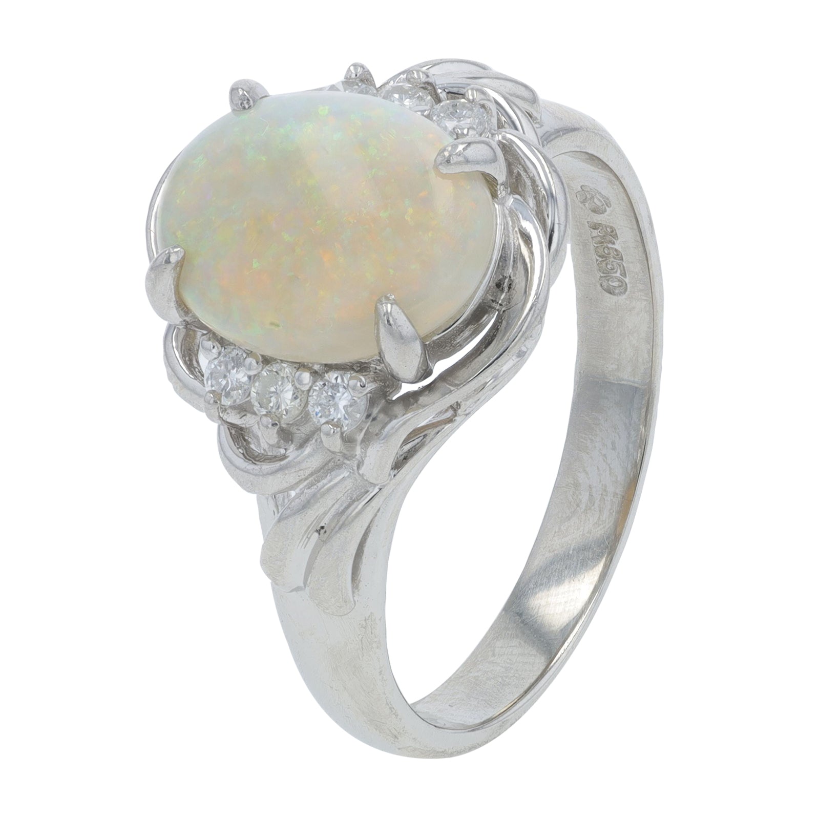 PT850 1.35 CT Opal Center Ring