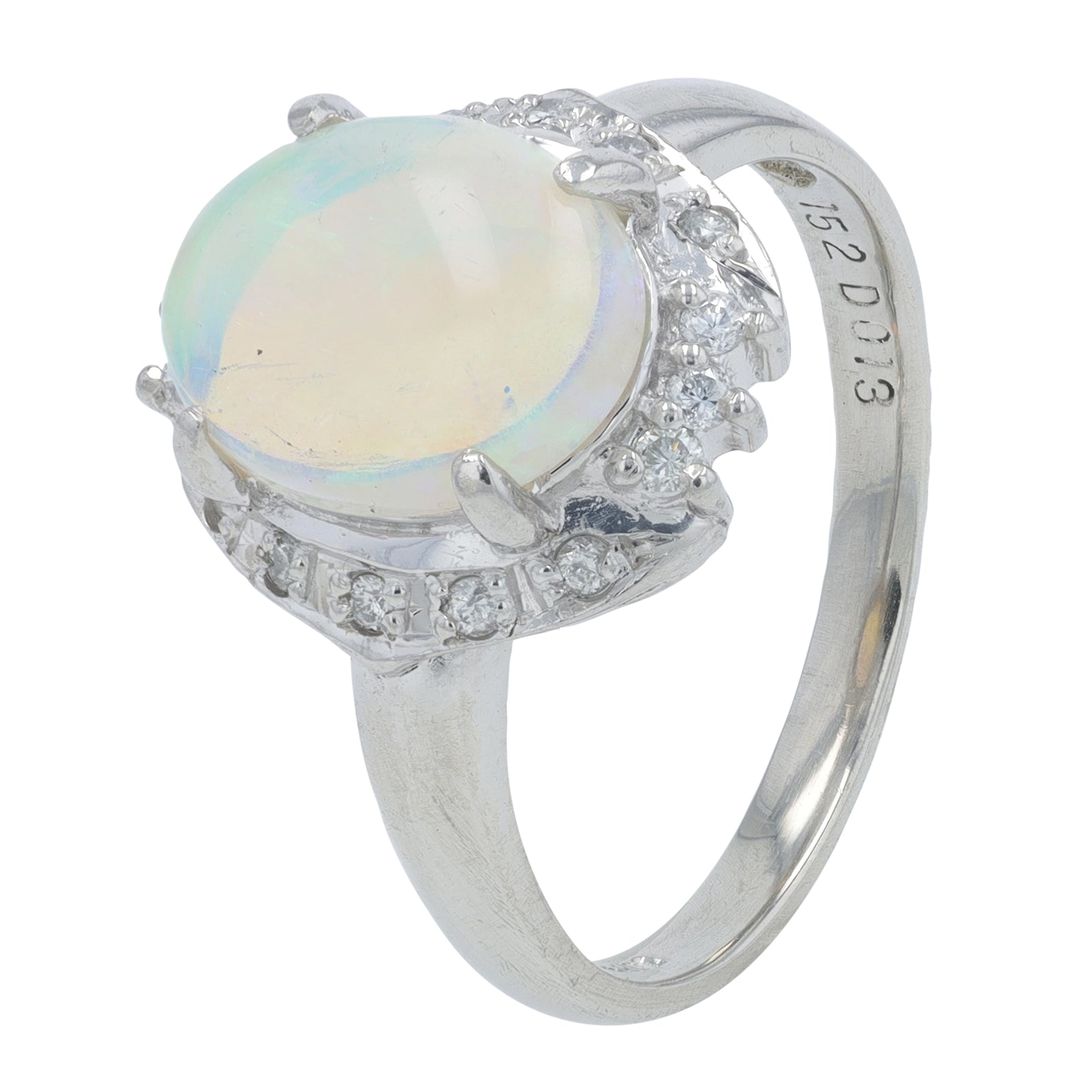 PT900 1.52 CT Opal Center Ring