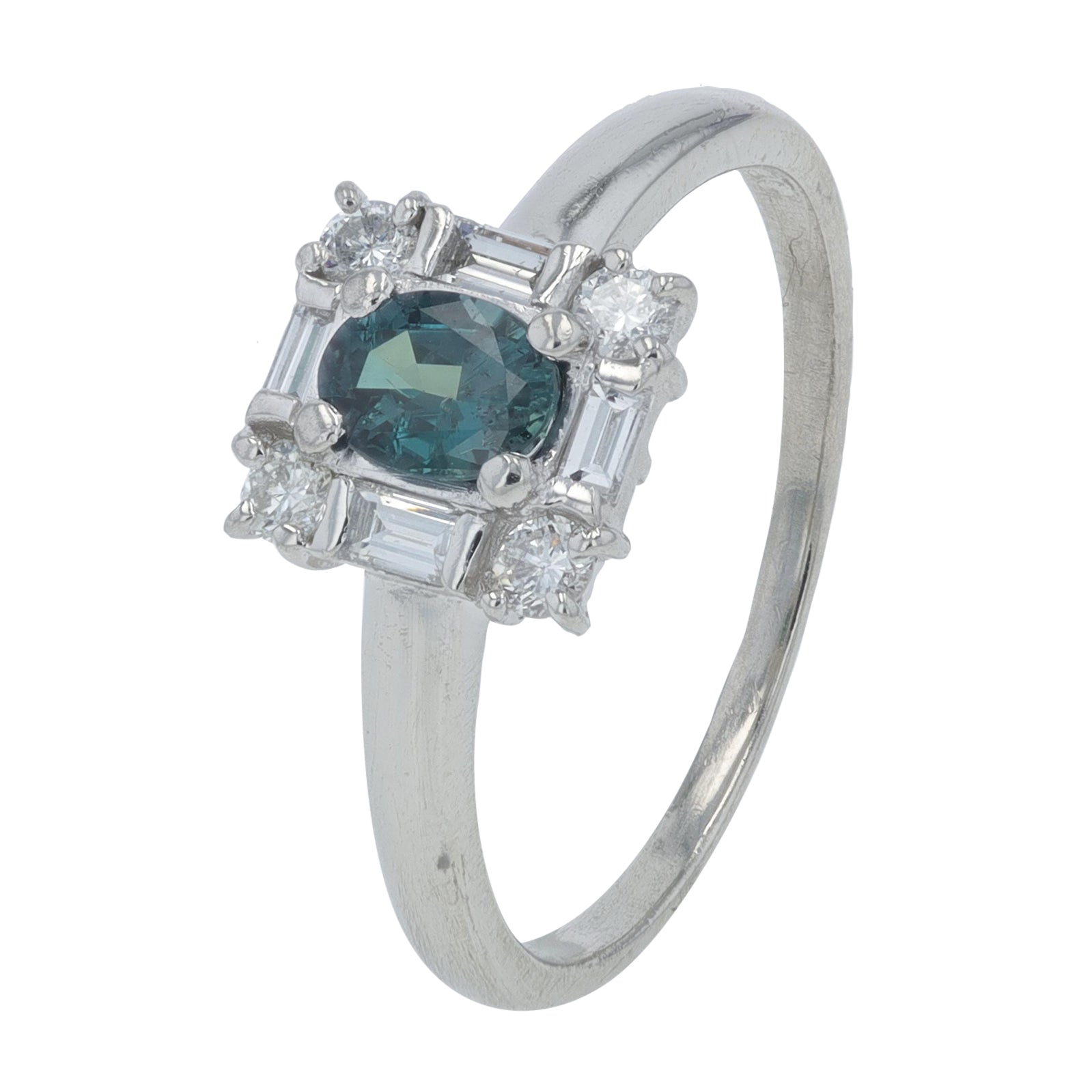 PT900 .36 CT Alexandrite Ring