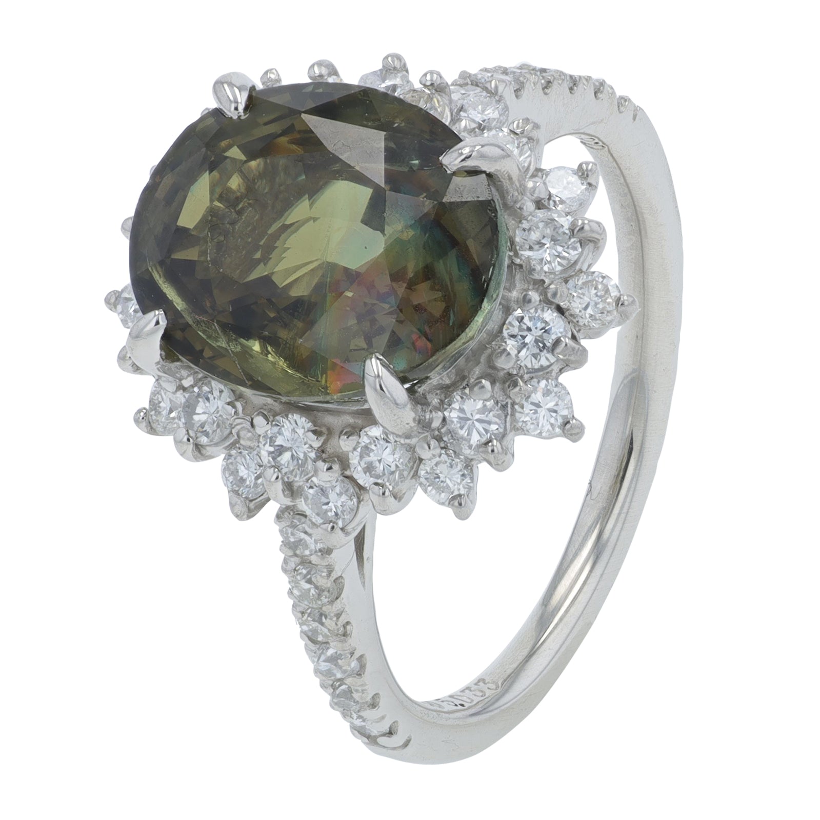 PT900 5.03 CT Alexandrite Ring