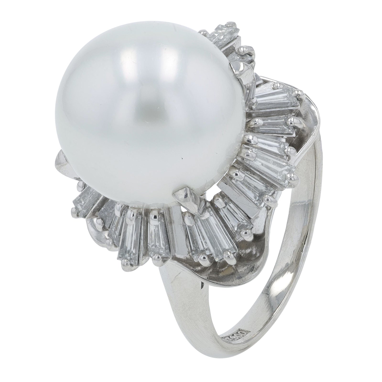PT900 Pearl Ring