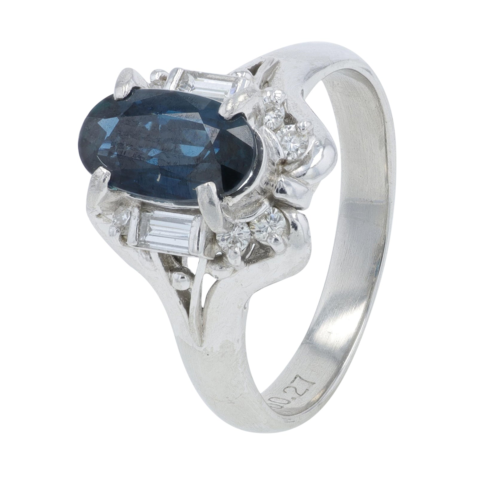 PT900 1.64 CTW Sapphire Ring