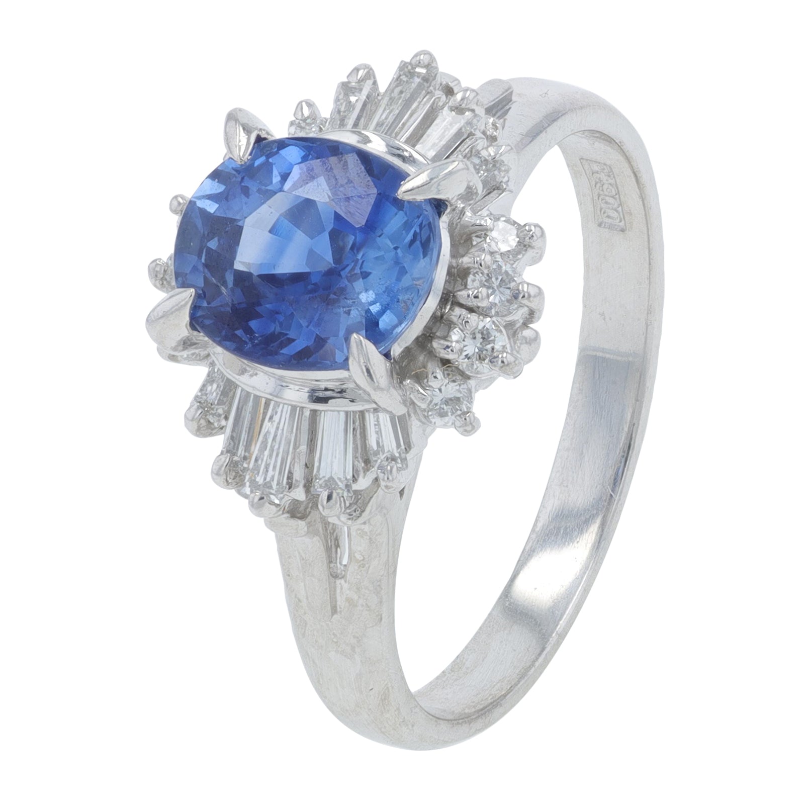 PT900 1.71 CTW Sapphire Ring