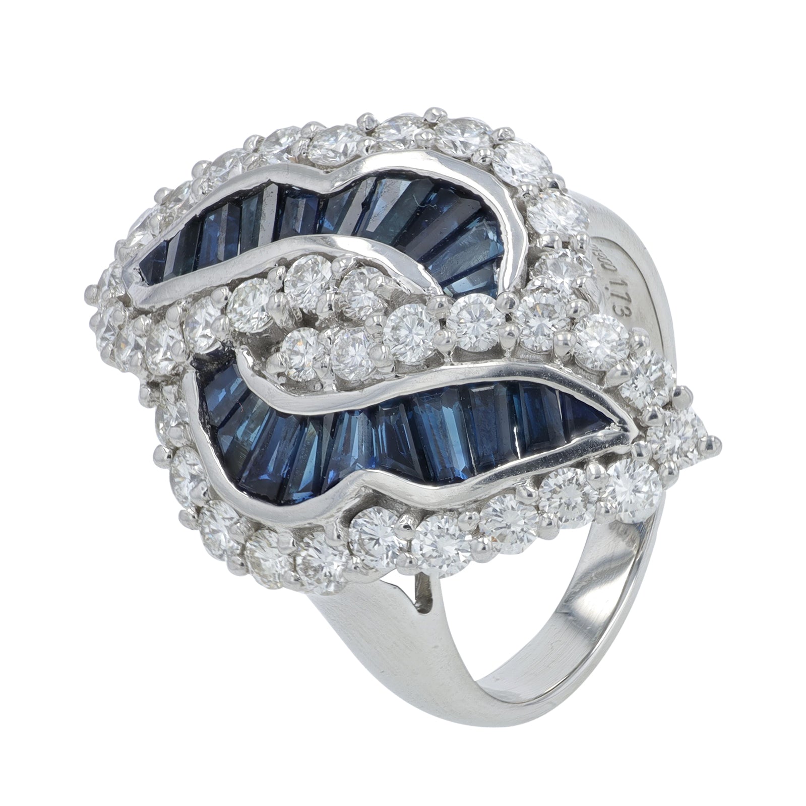 PT900 1.72 CTW Sapphire Ring