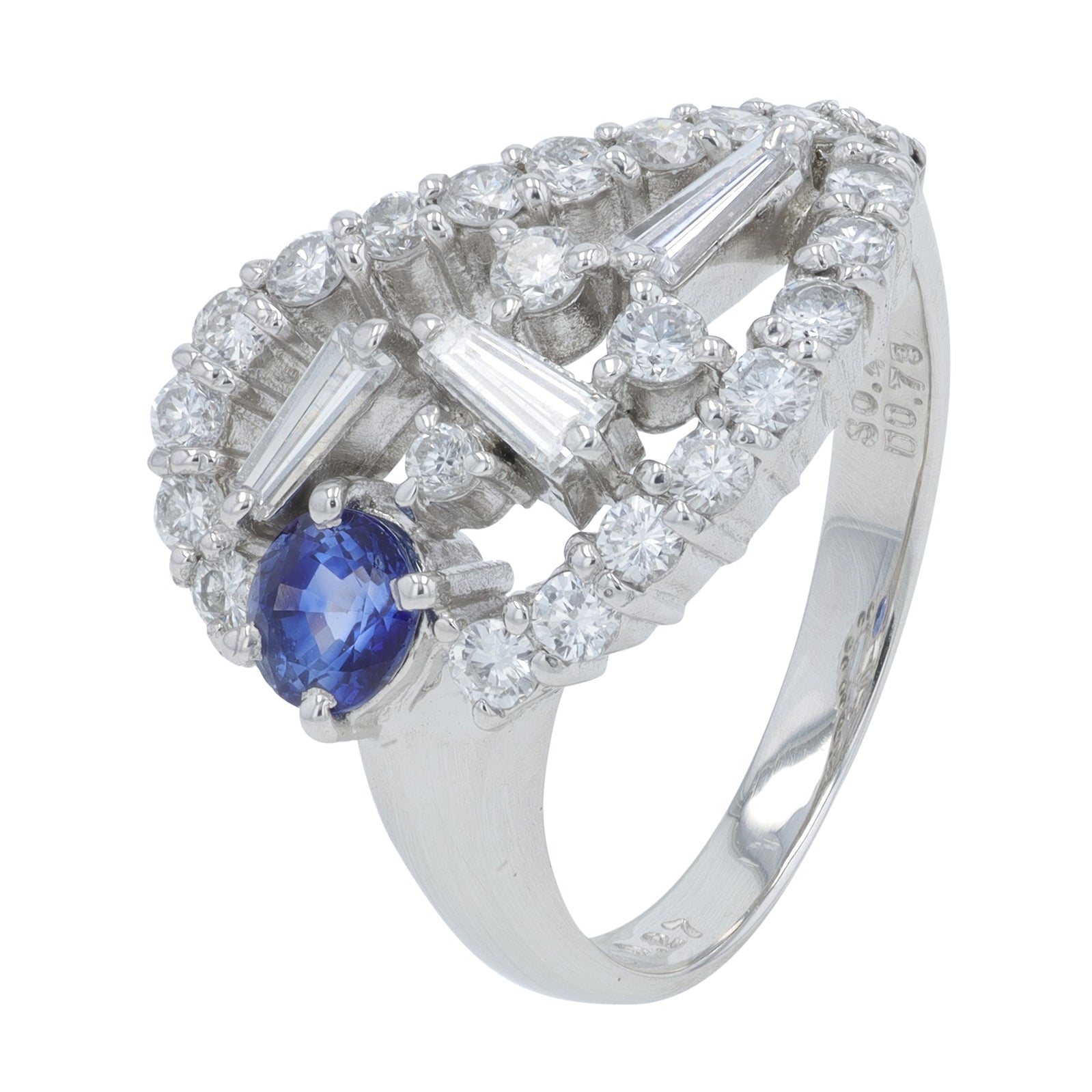 PT900 .46 CTW Sapphire Ring