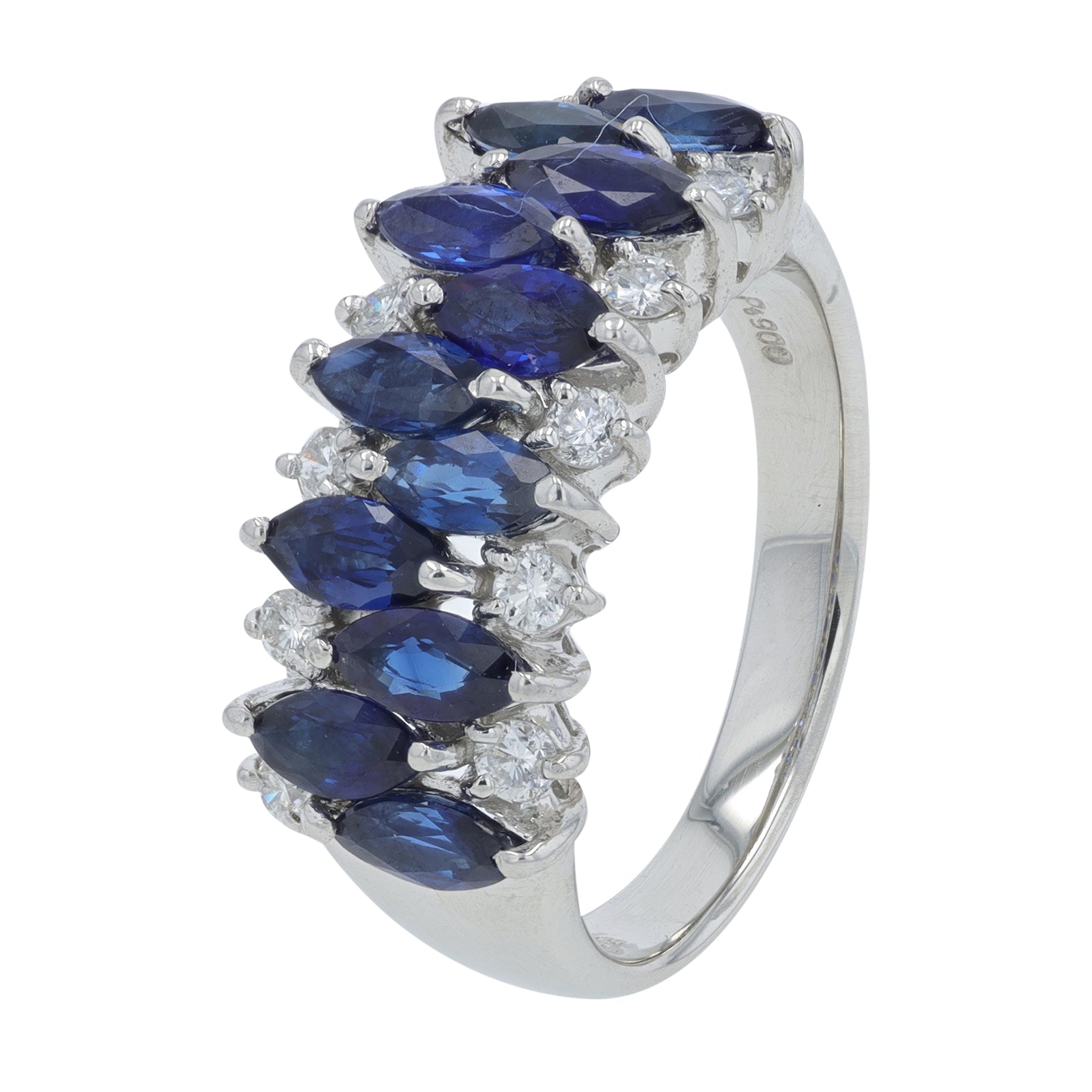 PT900 2.13 CTW Sapphire Ring