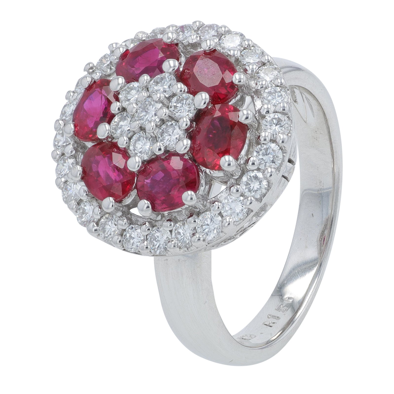 PT900 1.50 CT Ruby Convertible Ring
