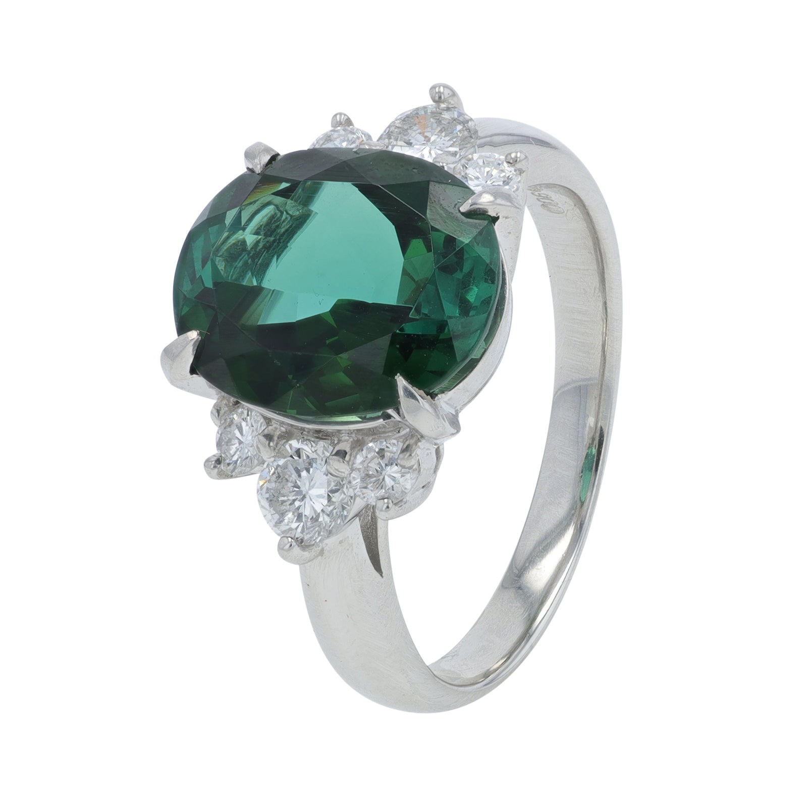 PT900 3.909 CT Tourmaline Ring