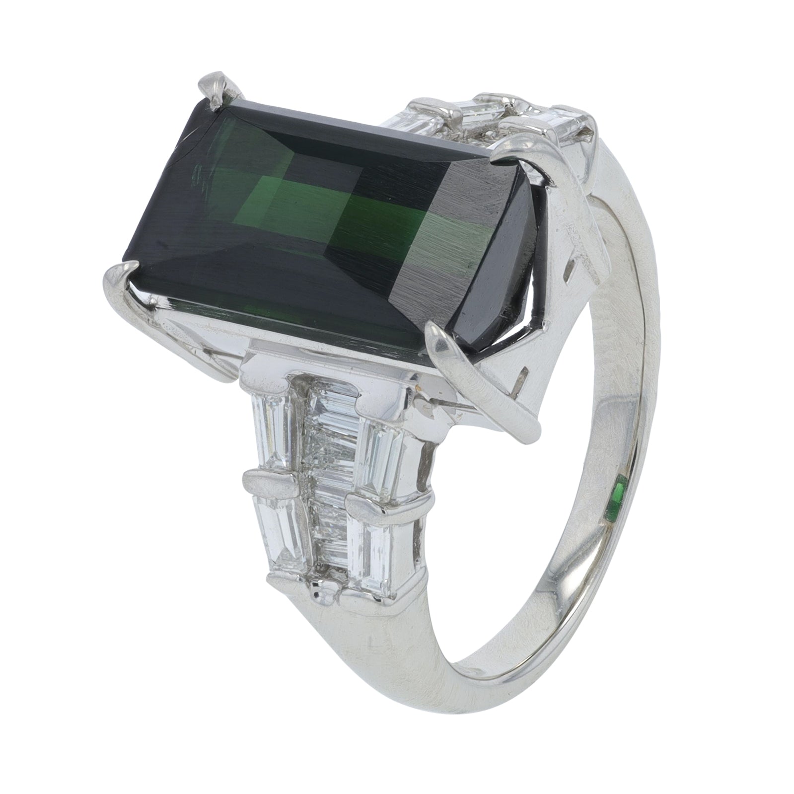 PT900 5.57 CT Tourmaline Ring