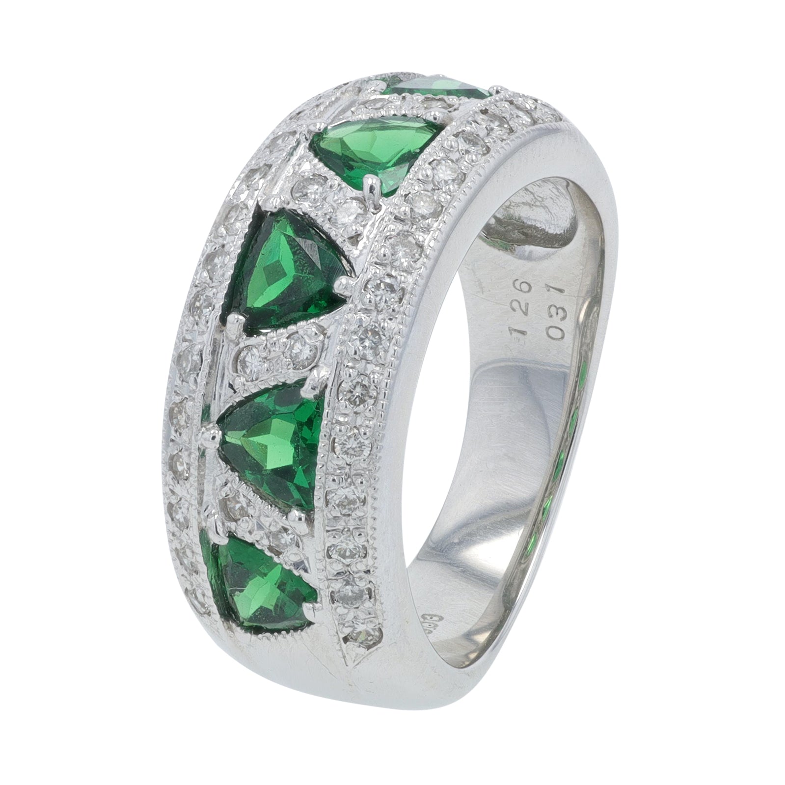 PT900 1.26 CT Tsavorite Ring