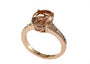 14K EFFY RG 3.09 CT Morganite Center Ring