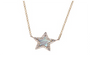 14K EFFY YG Mother Of Pearl Star Necklace
