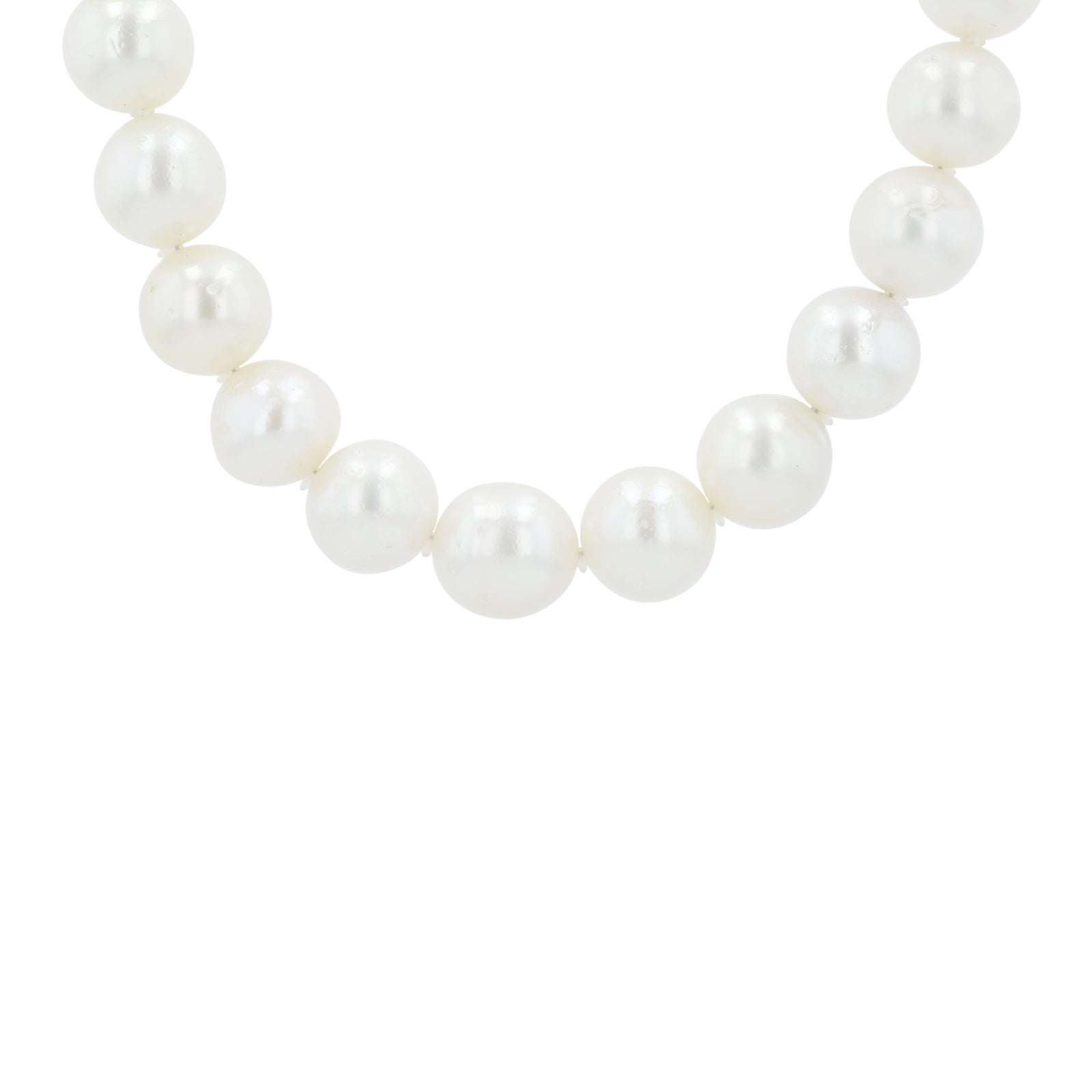 Silver Pearl Necklace