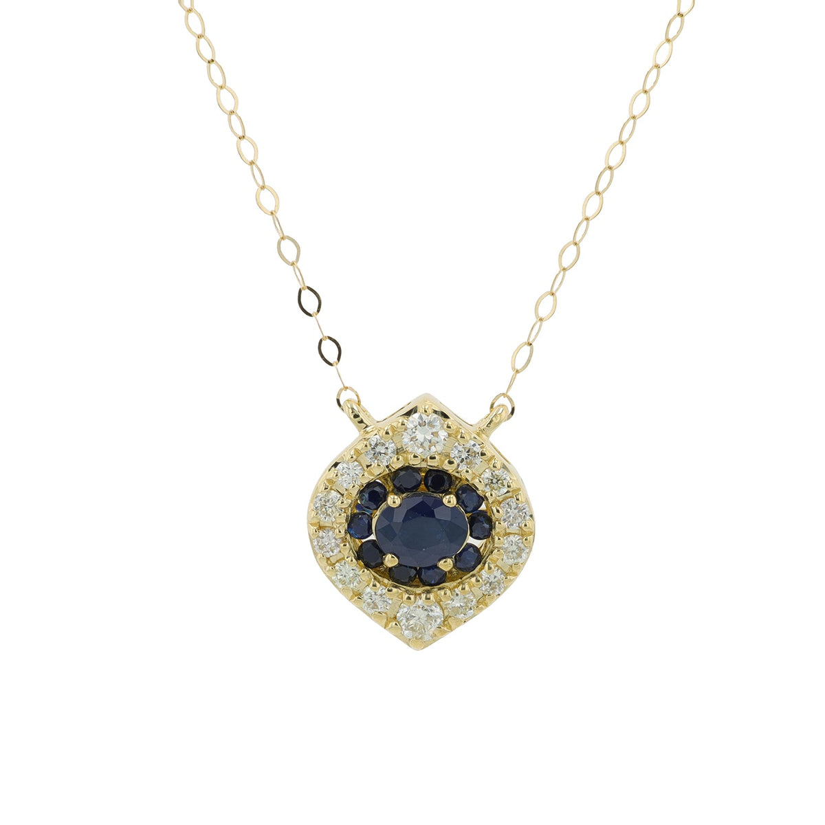 14K Sapphire Necklace<p><strong>More Colors Available</p></strong>