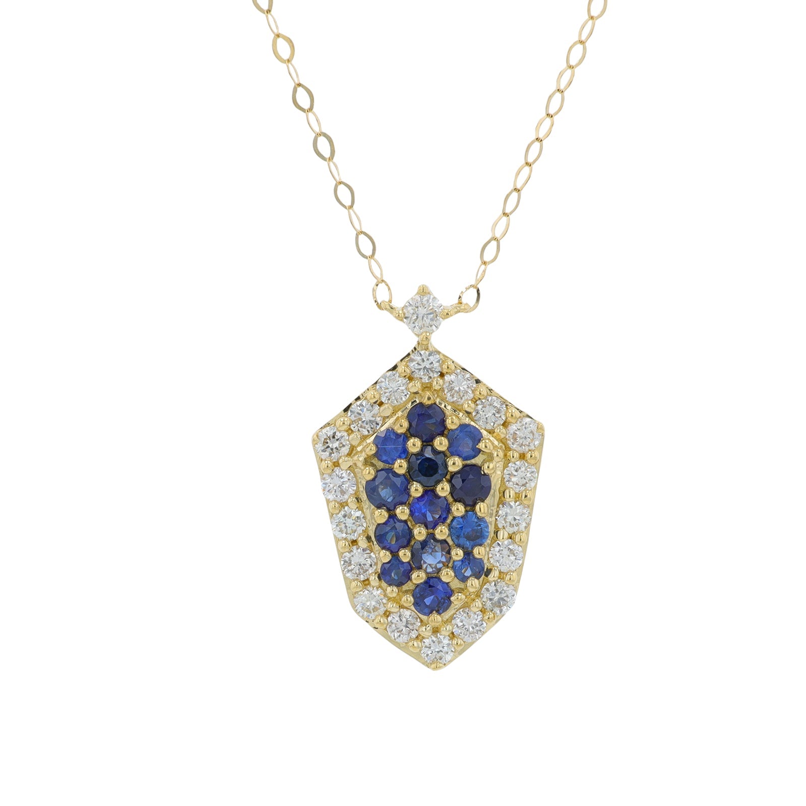 14K YG Gemstone Necklace<p><strong>More Colors Available</p></strong>