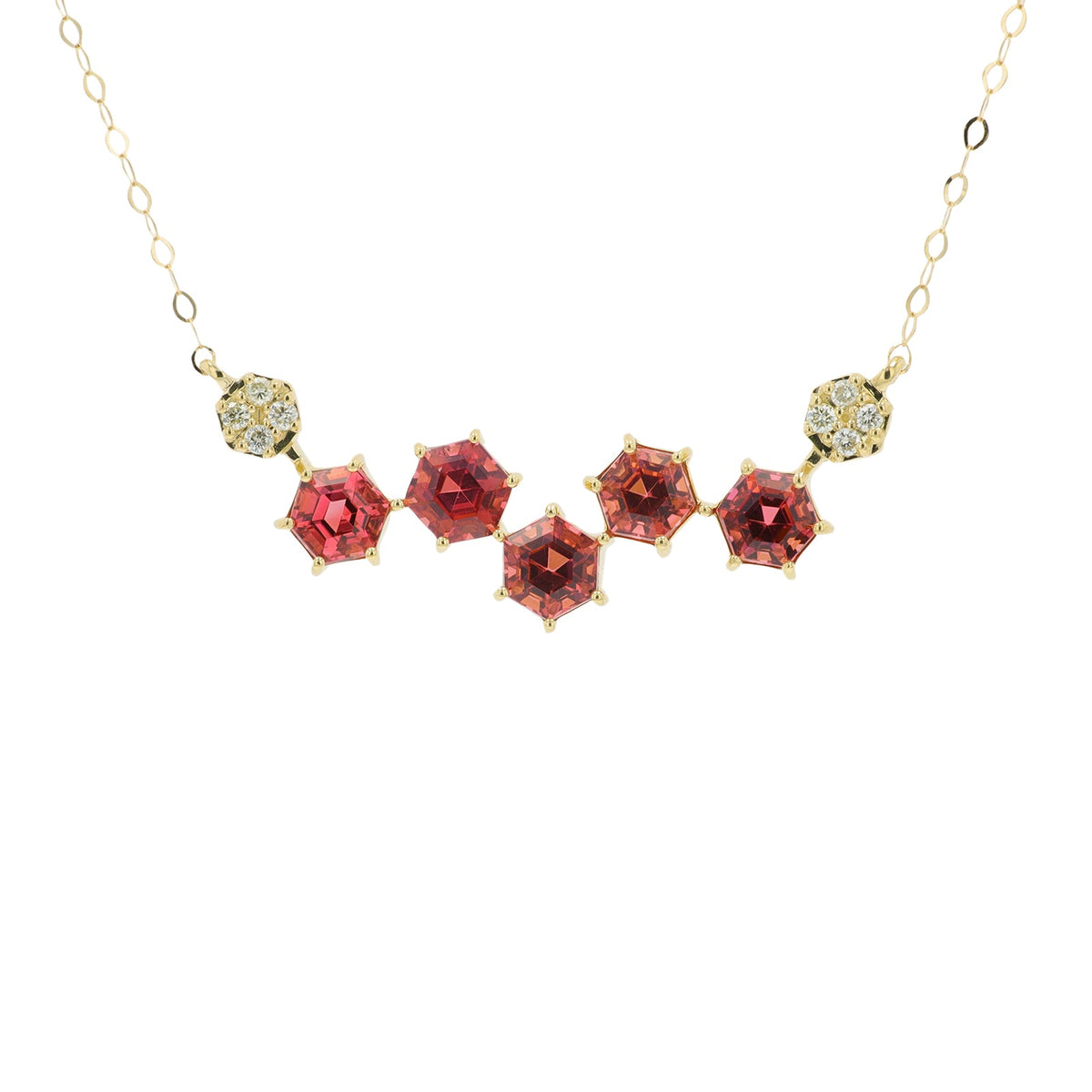 14K Gemstone Necklace<p><strong>More Colors Available</p></strong>