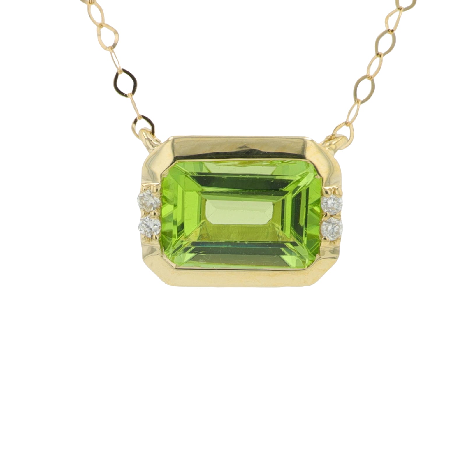 14K Gemstone Necklace<p><strong>More Colors Available</p></strong>