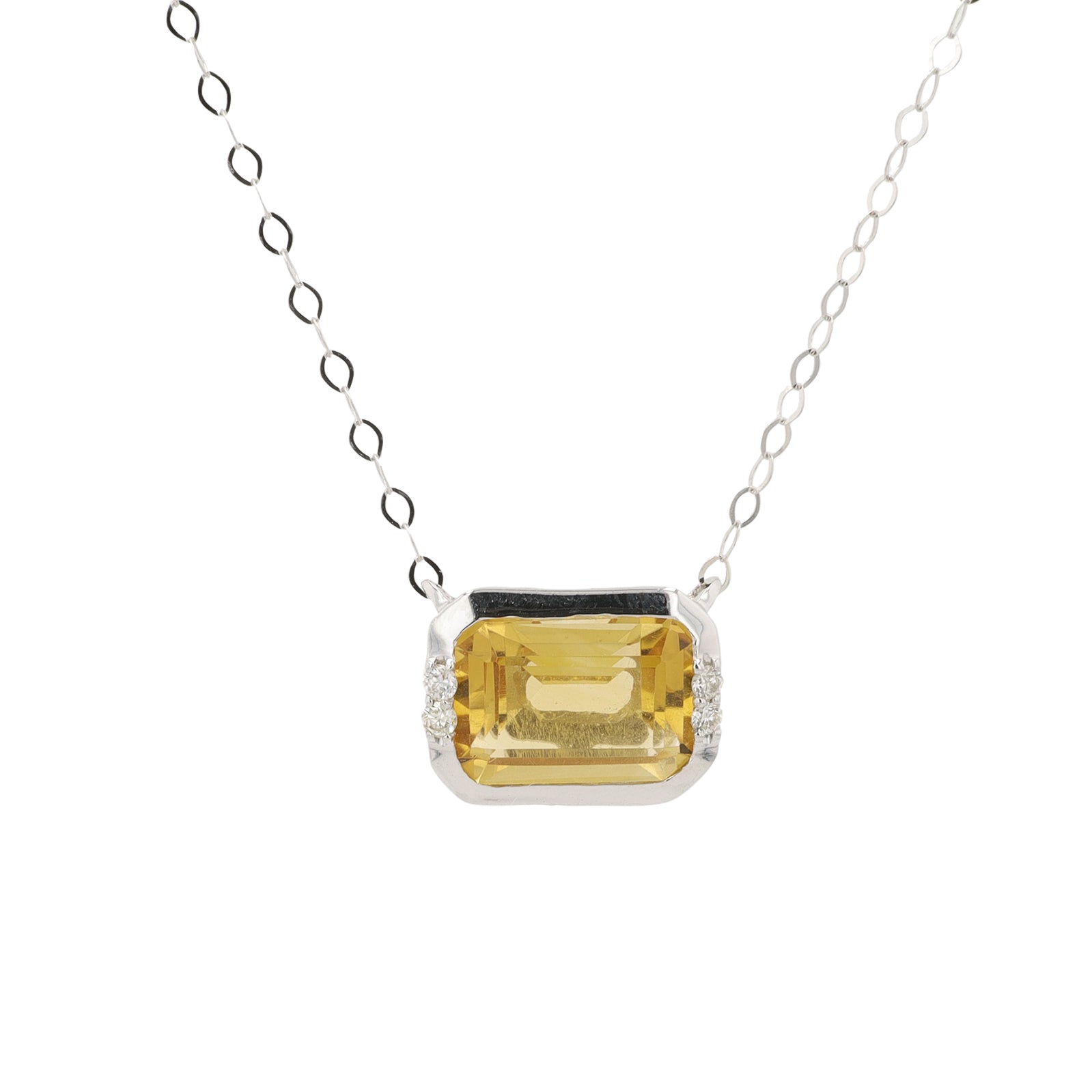 14K Gemstone Necklace<p><strong>More Colors Available</p></strong>