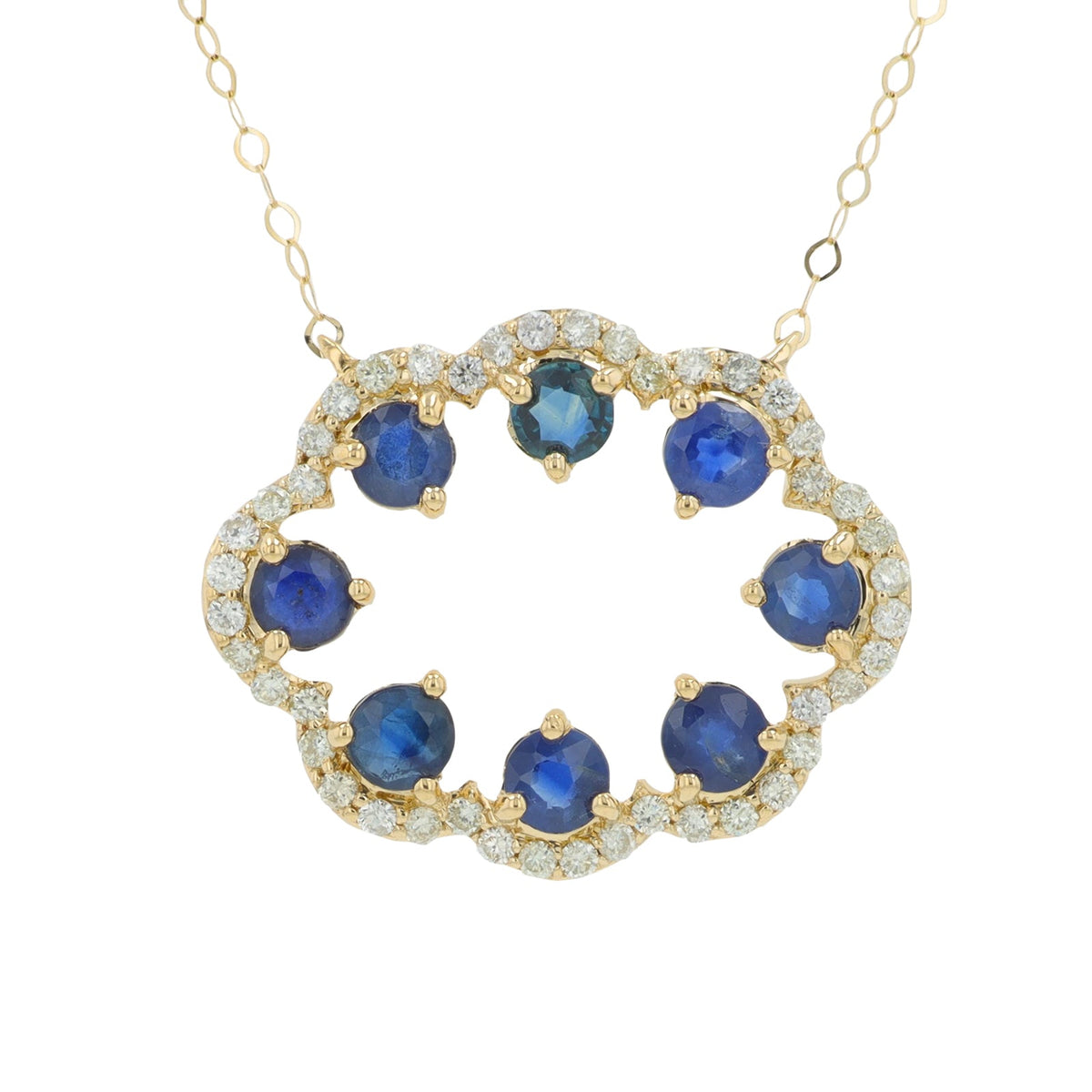 14K Gemstone Necklace<p><strong>More Colors Available</p></strong>