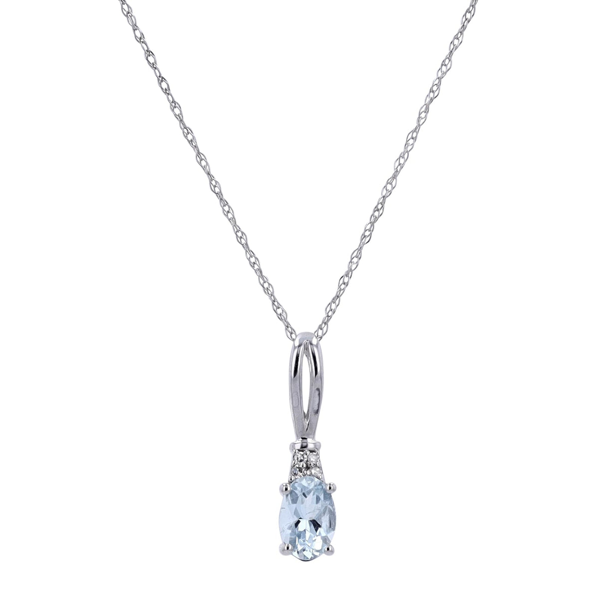 14K Gemstone Oval Pendants<p><strong>More Colors Available</p></strong>