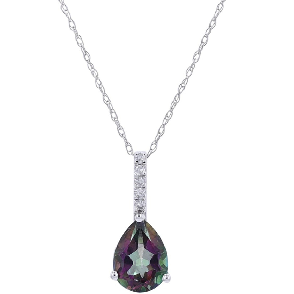14K Mystic Drop Pendant<p><strong>More Colors Available</p></strong>