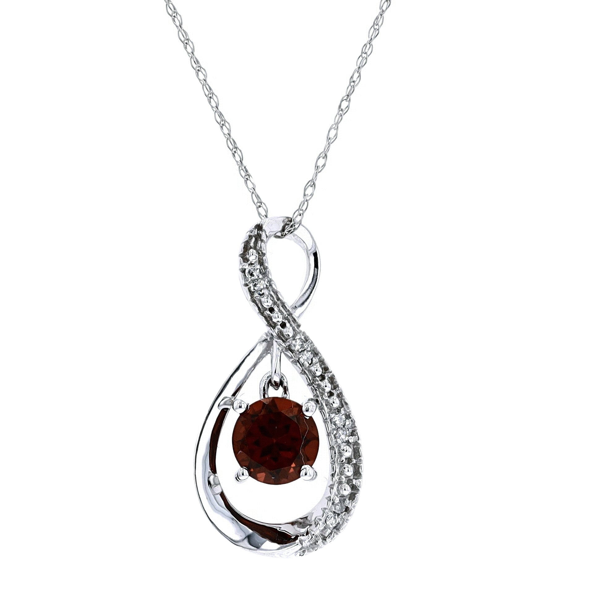 14K Dancing Gemstone Pendant<p><strong>More Colors Available</p></strong>