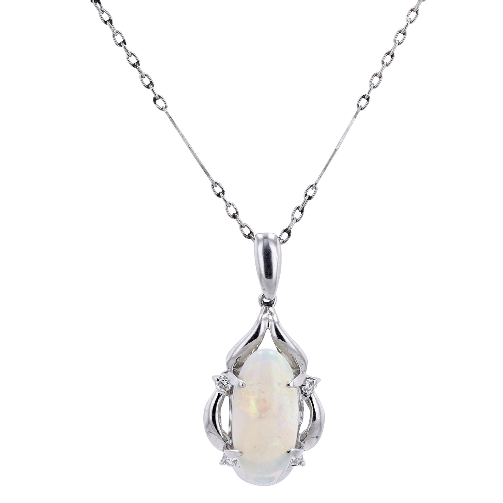 PT900 2.03 CT Opal Pendant