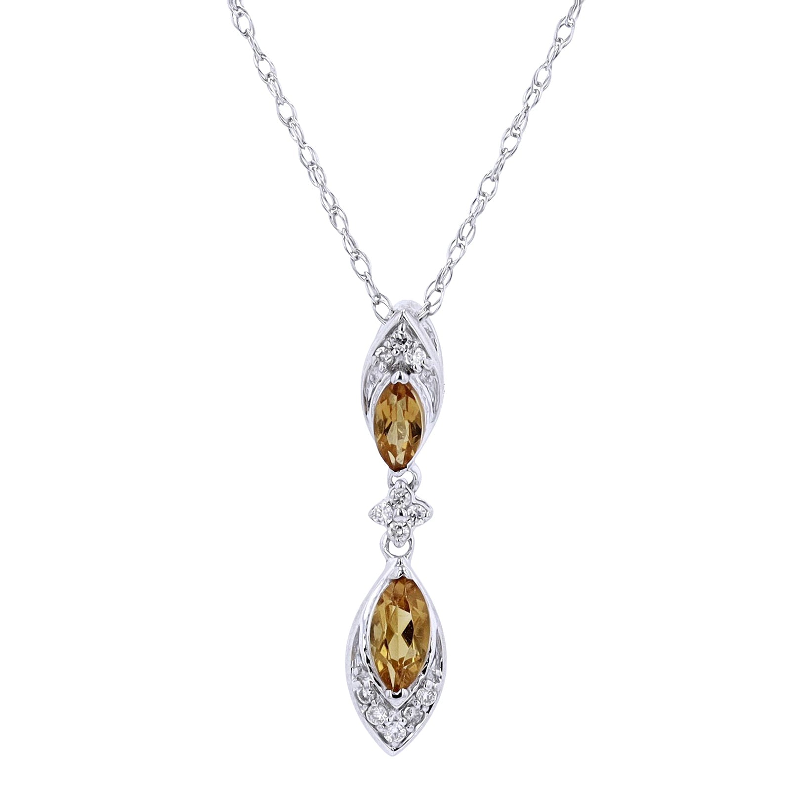 10K Citrine Pendant<p><strong>More Colors Available</p></strong>