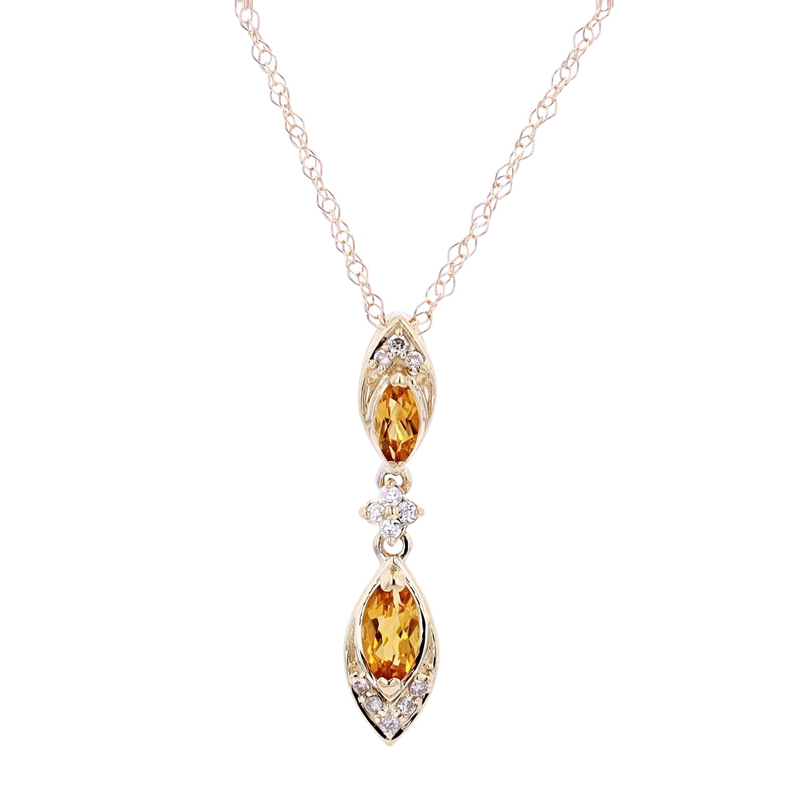 10K Citrine Pendant<p><strong>More Colors Available</p></strong>