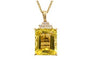14K YG EFFY Lemon Quartz Pendant