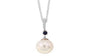 14K WG EFFY Pearl & Sapphire Pendant
