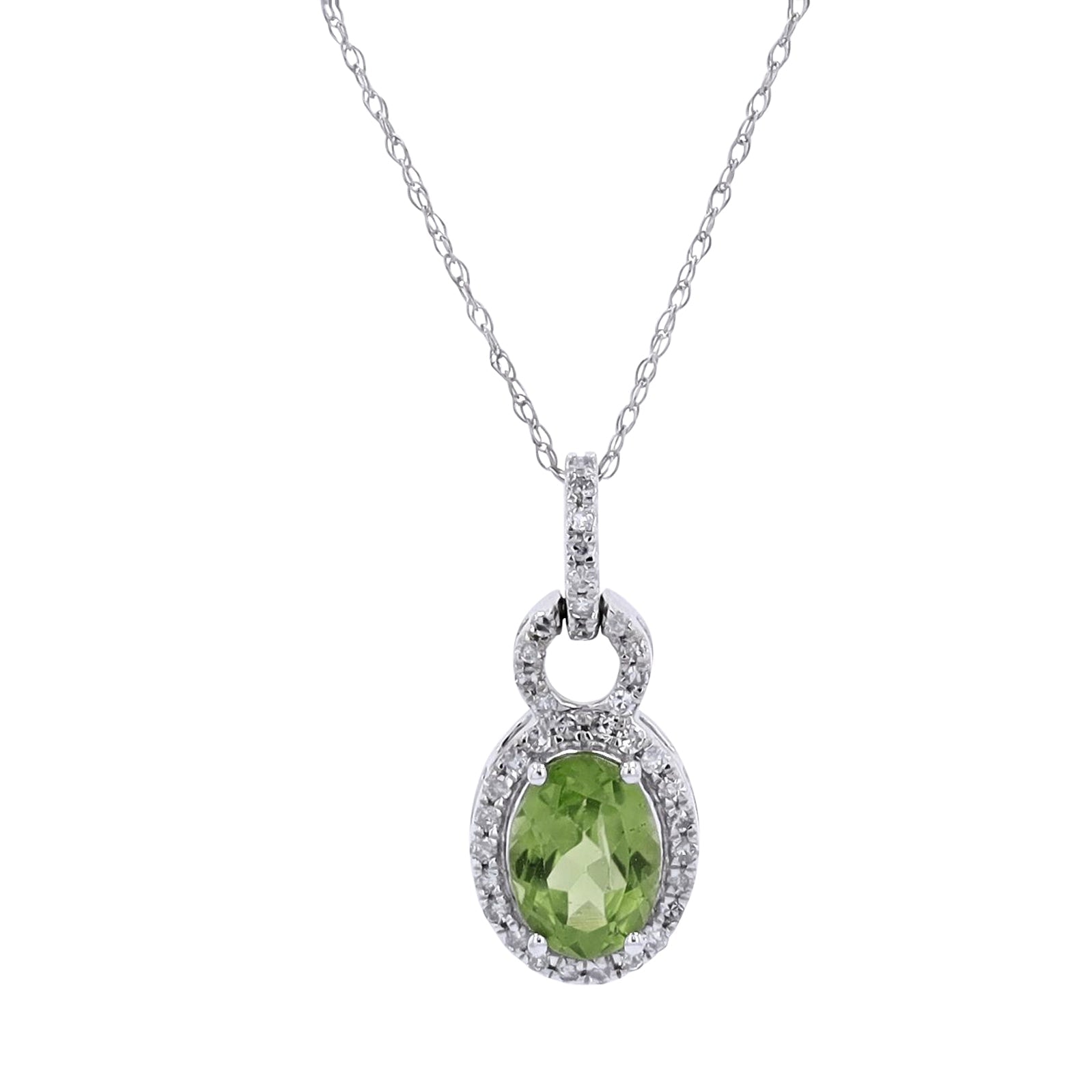 10K Gemstone Pendant<p><strong>More Colors Available</p></strong>