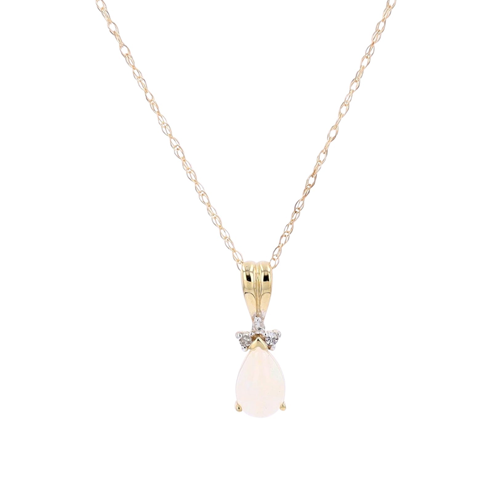 10K Gemstone Pendant<p><strong>More Colors Available</p></strong>