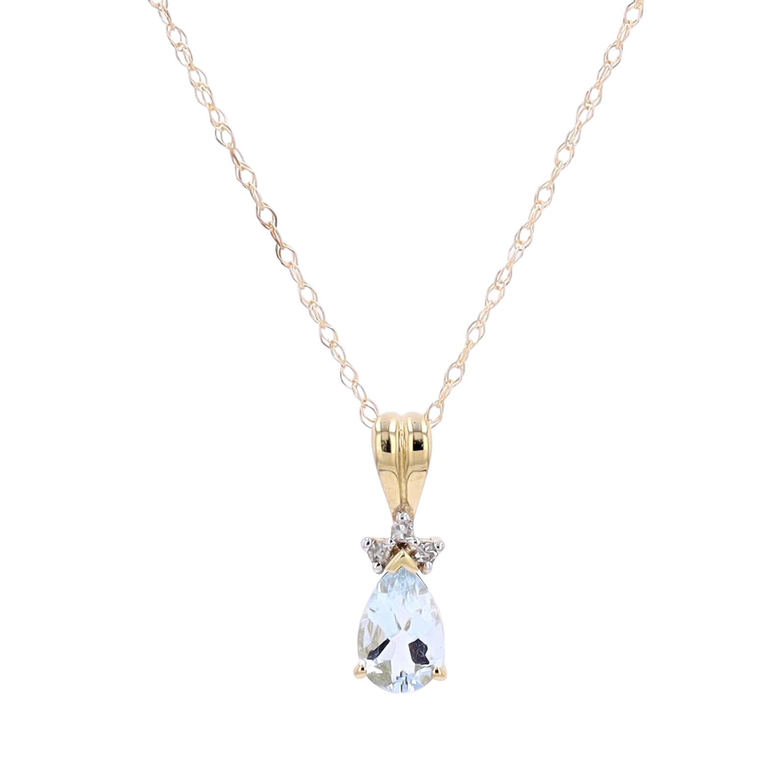 10K Gemstone Pendant<p><strong>More Colors Available</p></strong>