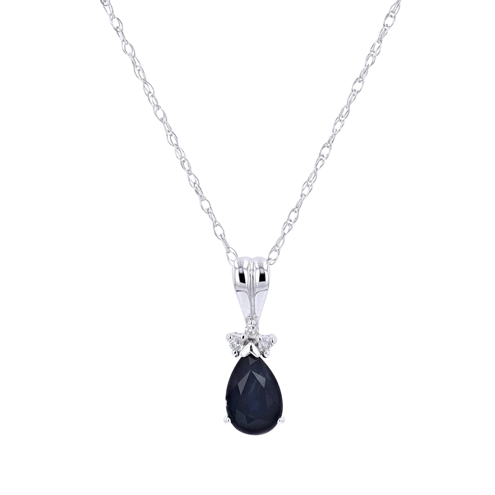 10K Gemstone Pendant<p><strong>More Colors Available</p></strong>