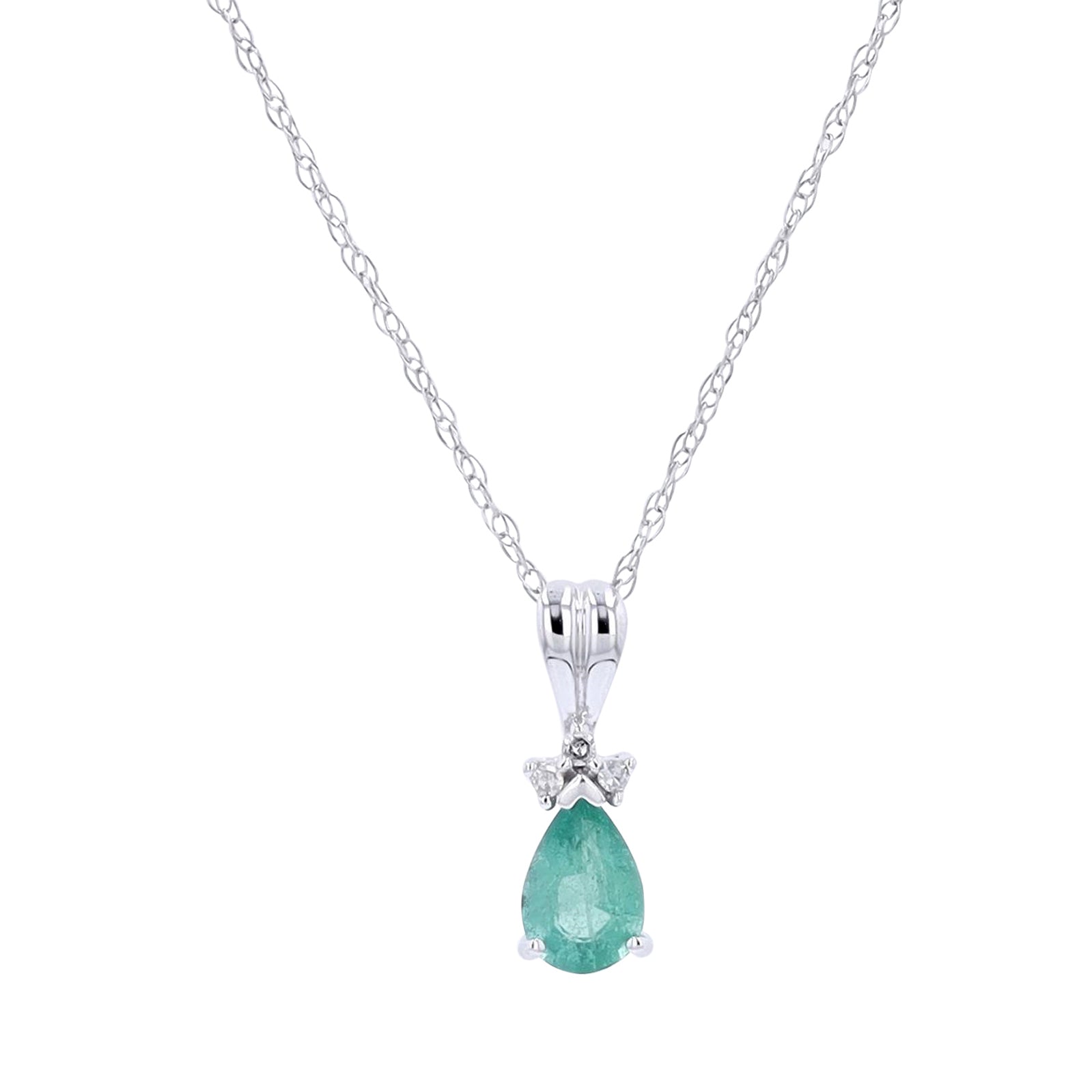 10K Gemstone Pendant<p><strong>More Colors Available</p></strong>