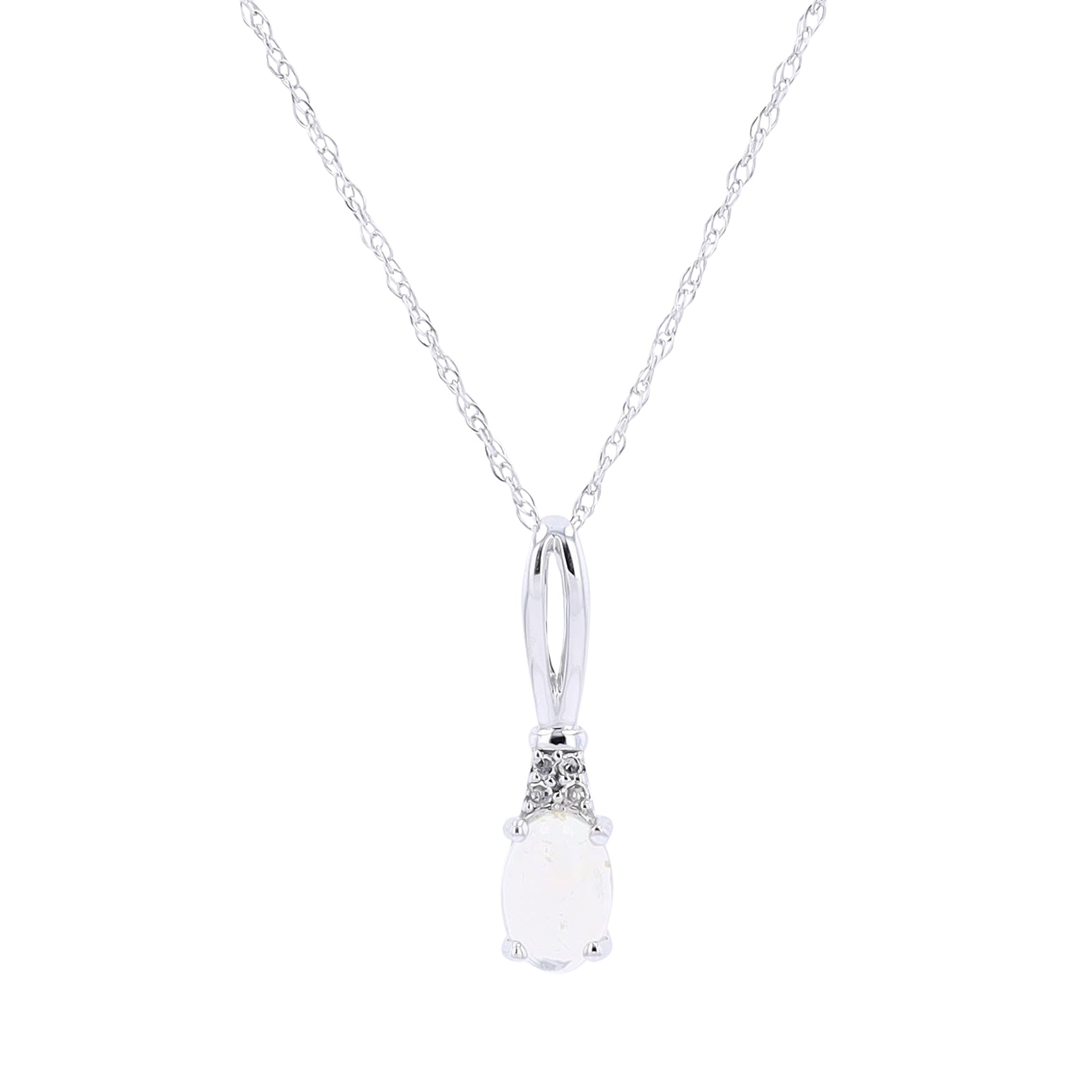10K Gemstone Pendant <p><strong>More Colors Available</p></strong>